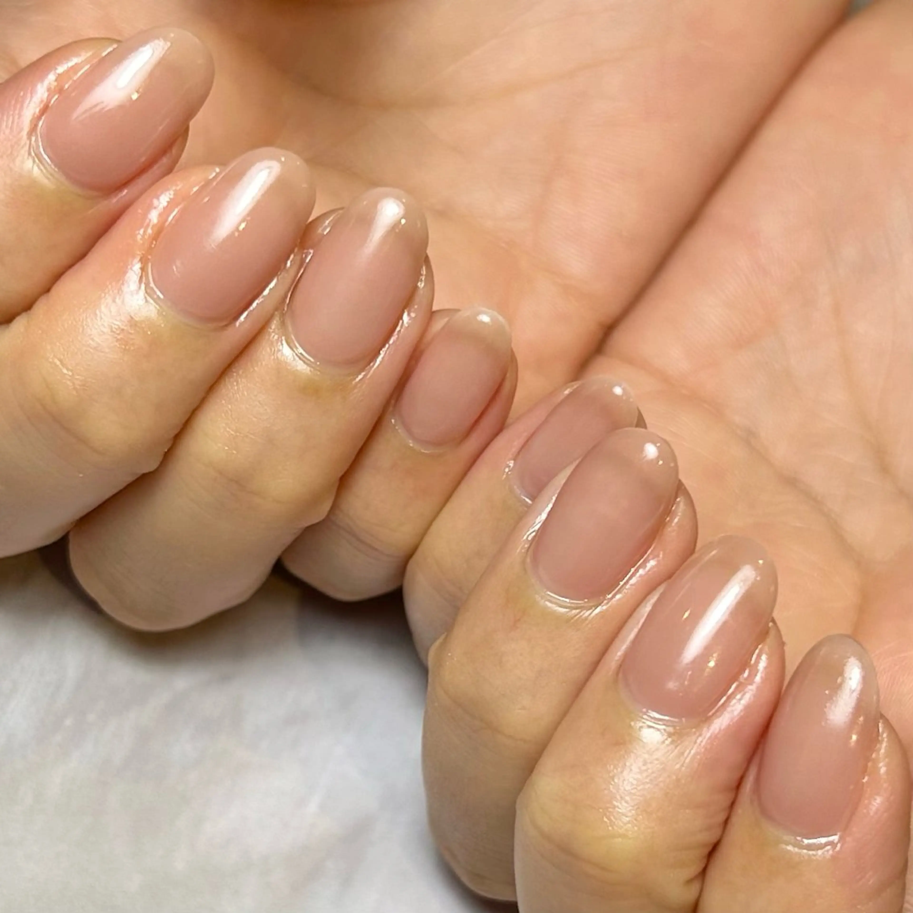 ネイル ワンカラーネイル ハンドネイル Reflection marikoのネイルデザイン