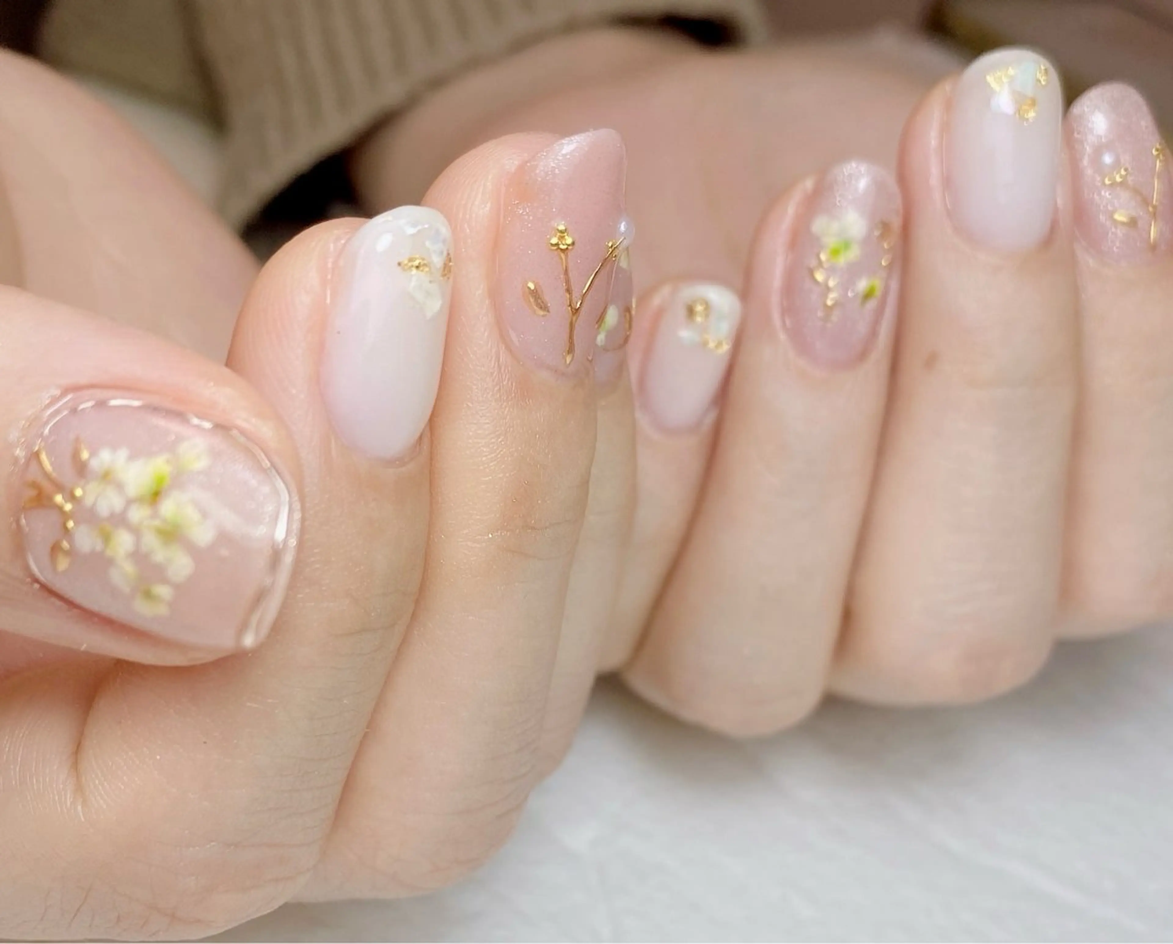 ネイル マグネットネイル ミラーネイル ハンドネイル Nail Salon K 🧸美爪育成のネイルデザイン