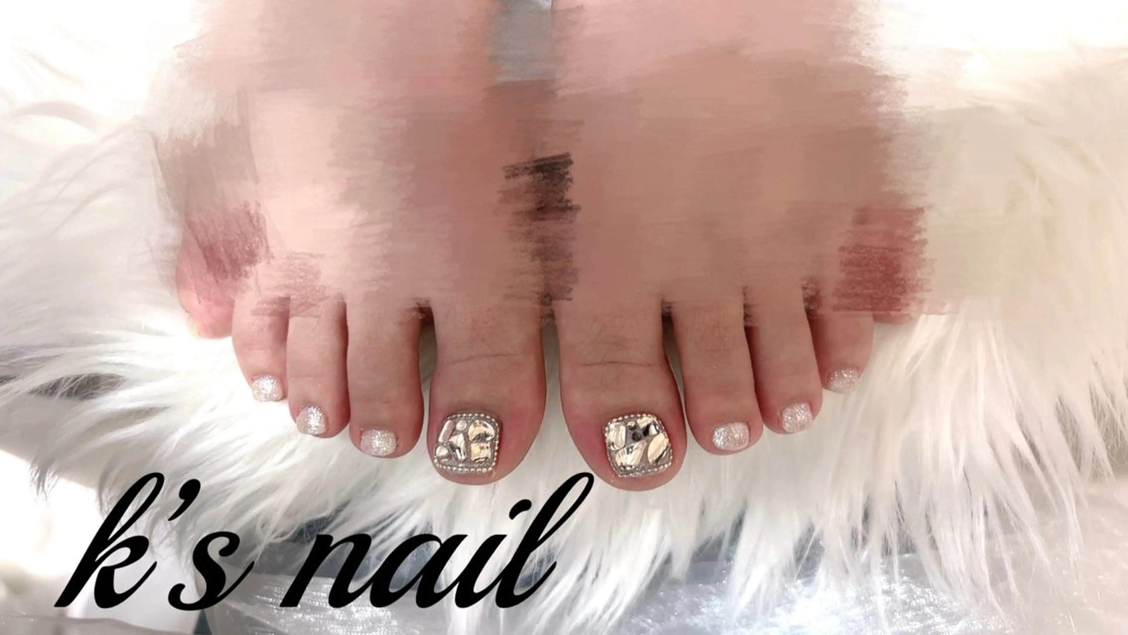 ネイル フットネイル フットネイル K‘s nail salonのネイルデザイン