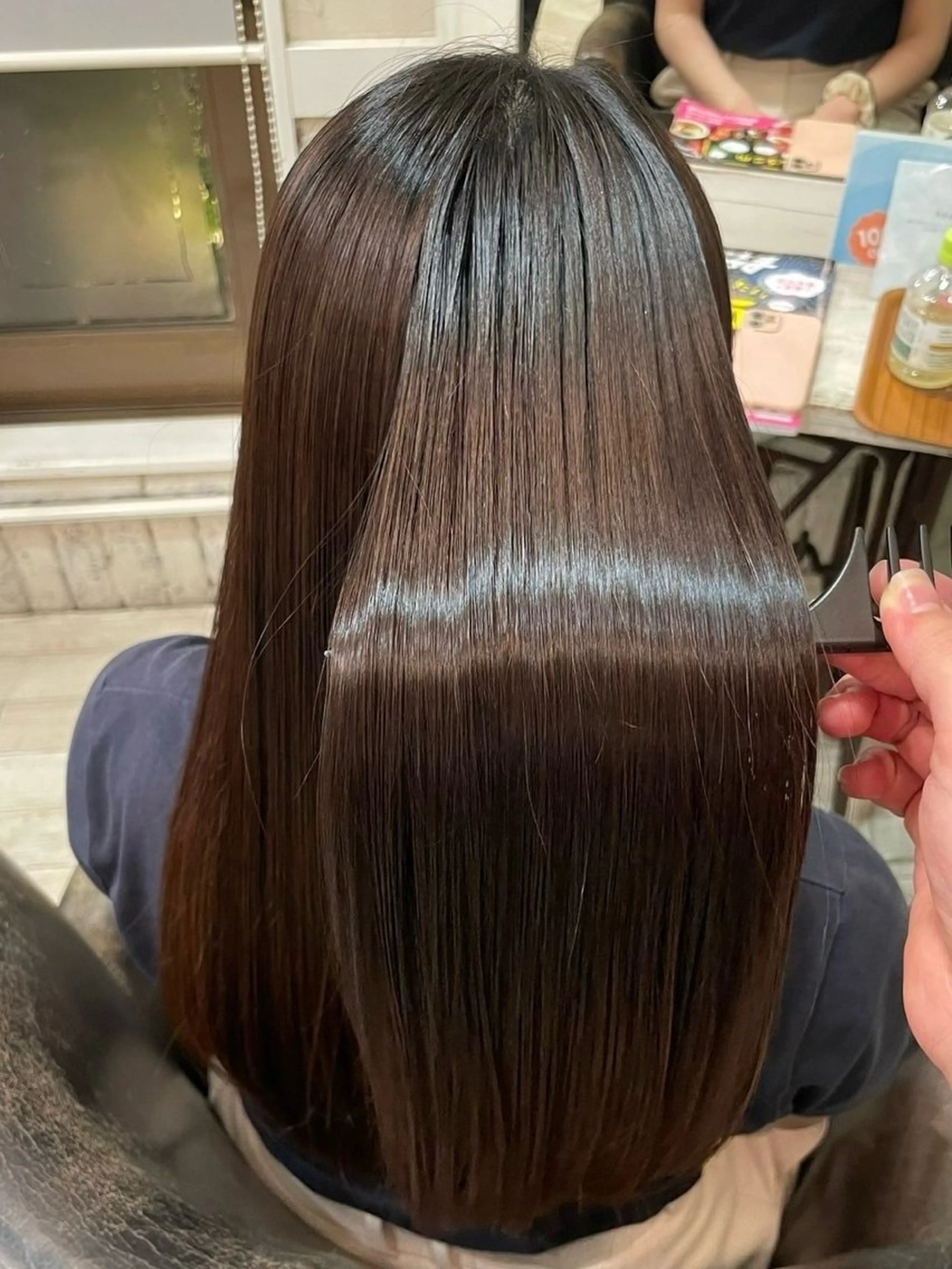 【ご新規様限定】毛先カット + 髪質改善ストレート¥22550→¥16500の写真