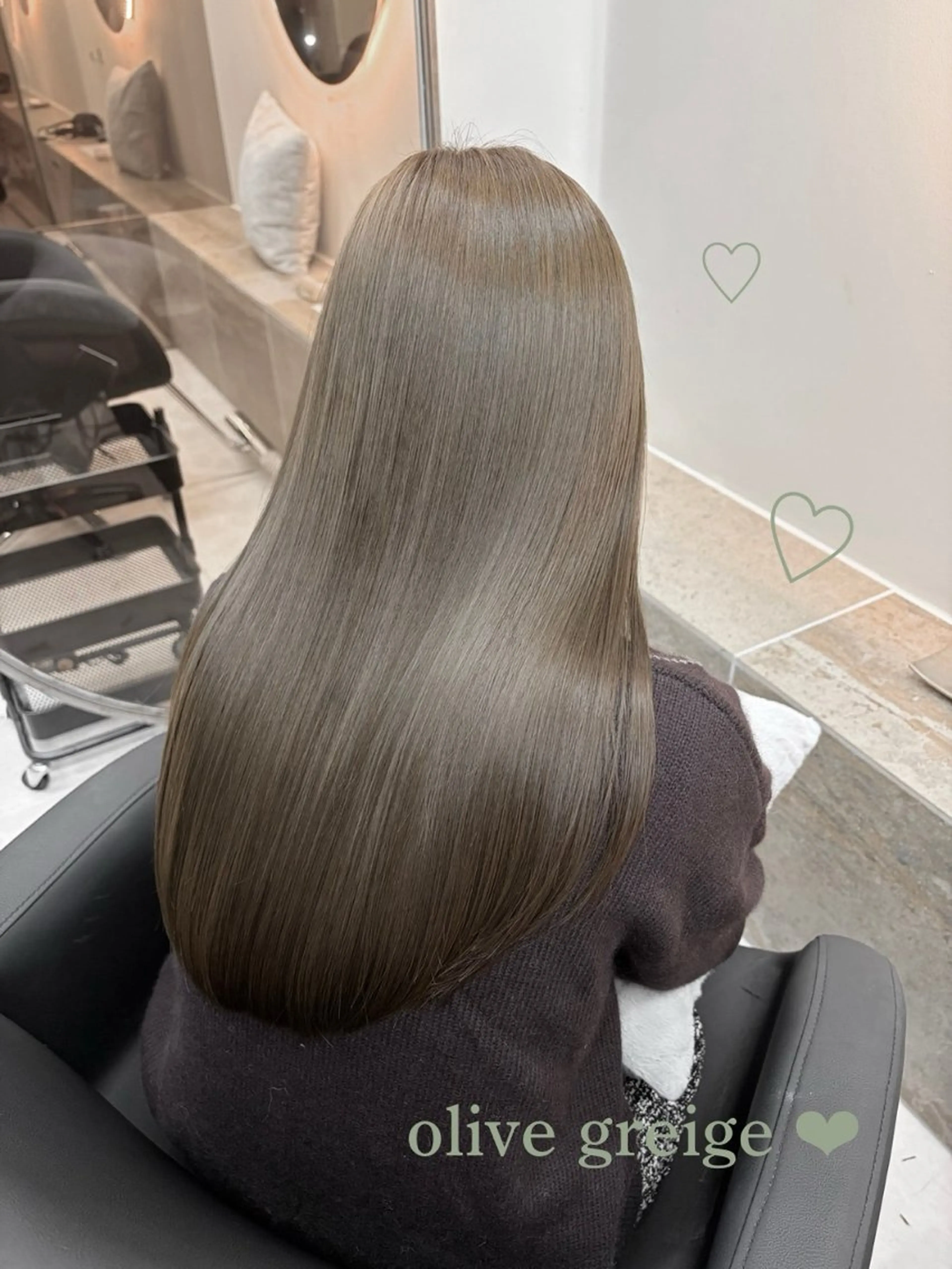 ロング カラー パーマ 透明感カラー ヘアカラー トリートメント 《柔らかhair𓍯 》木村美姫のヘアスタイル