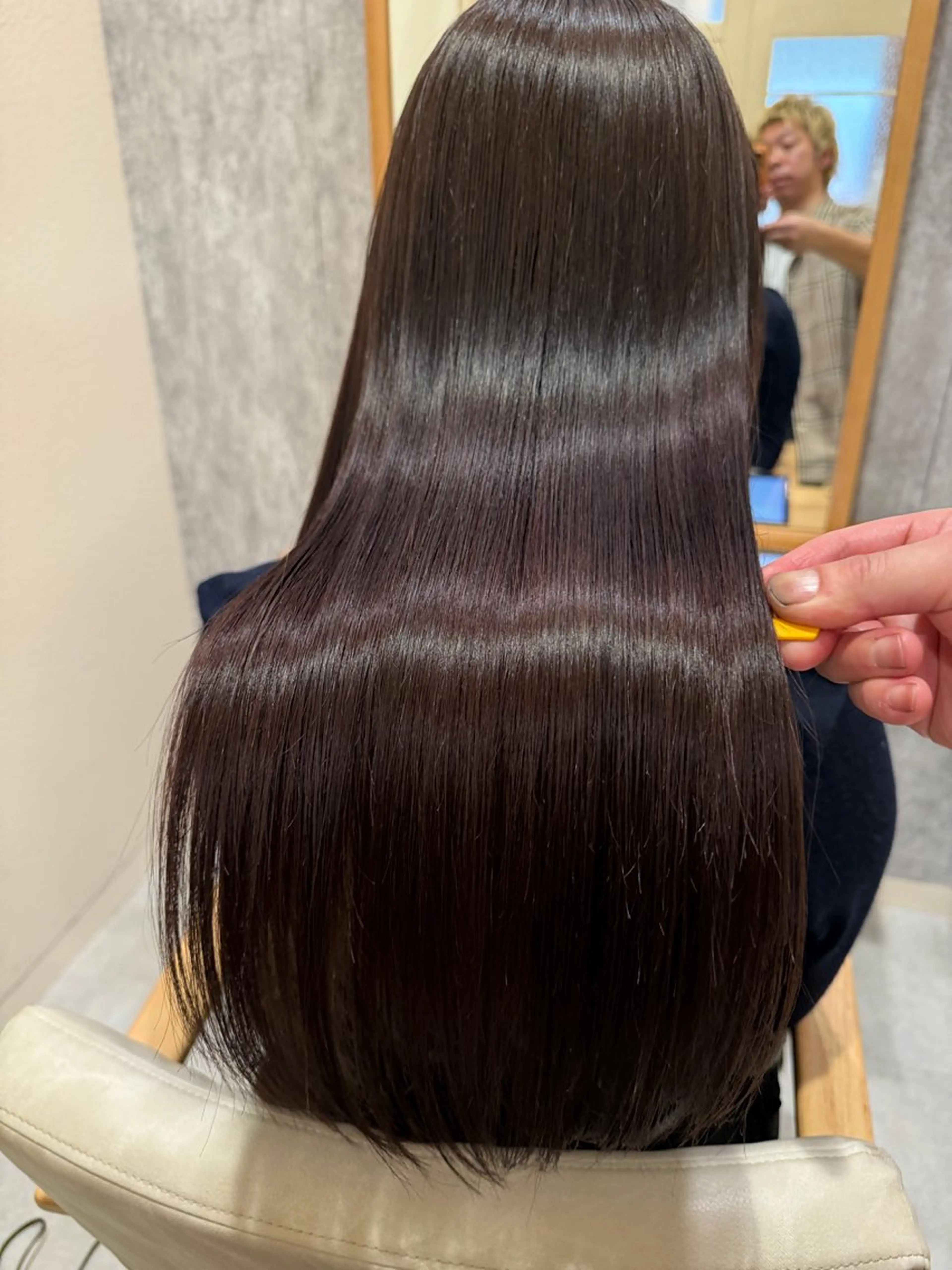 ロング 髪質改善 艶髪🔵ﾌｾﾅｵﾔのヘアスタイル