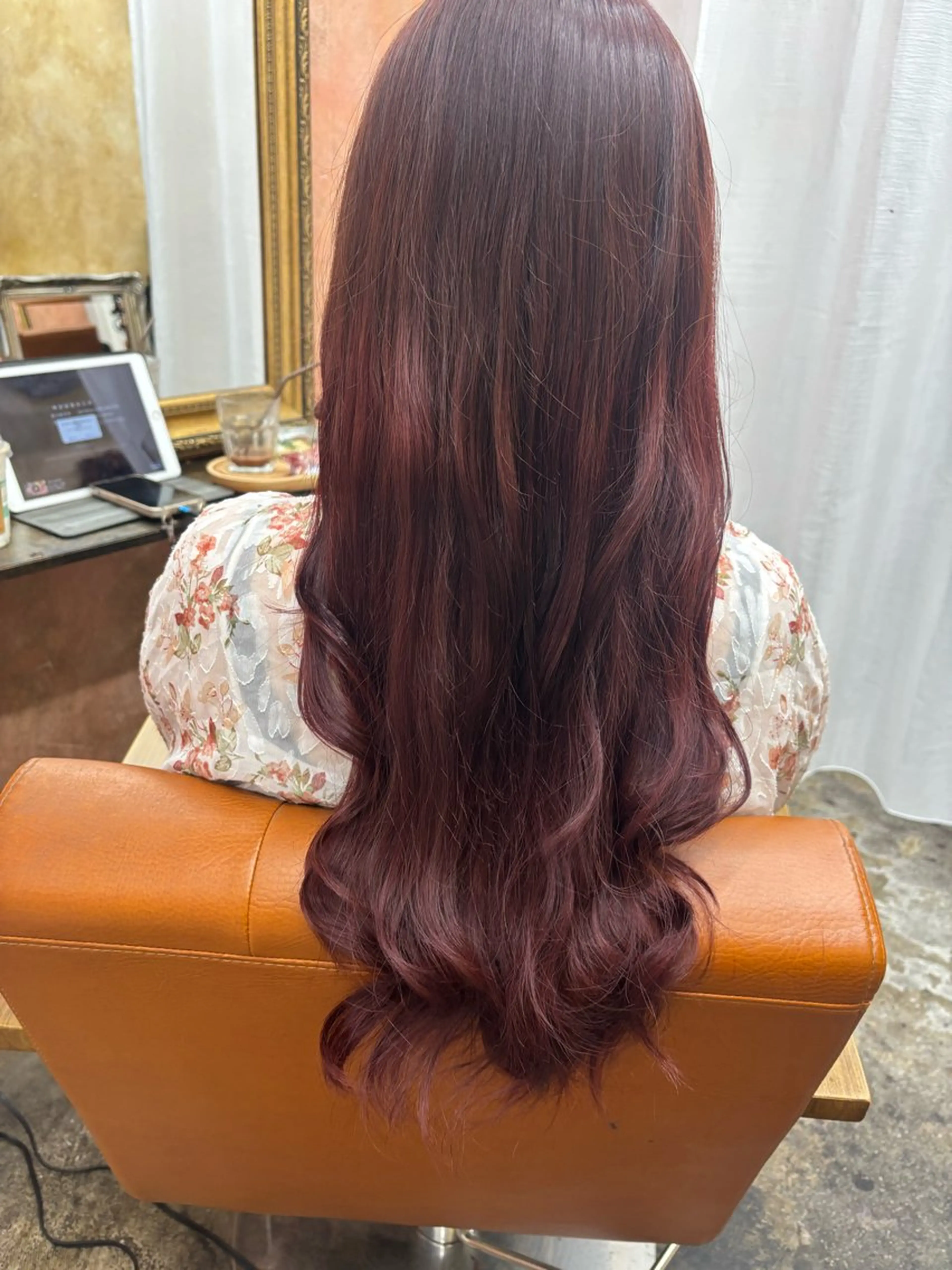 カラー ヘアカラー 大本 涼風のヘアスタイル