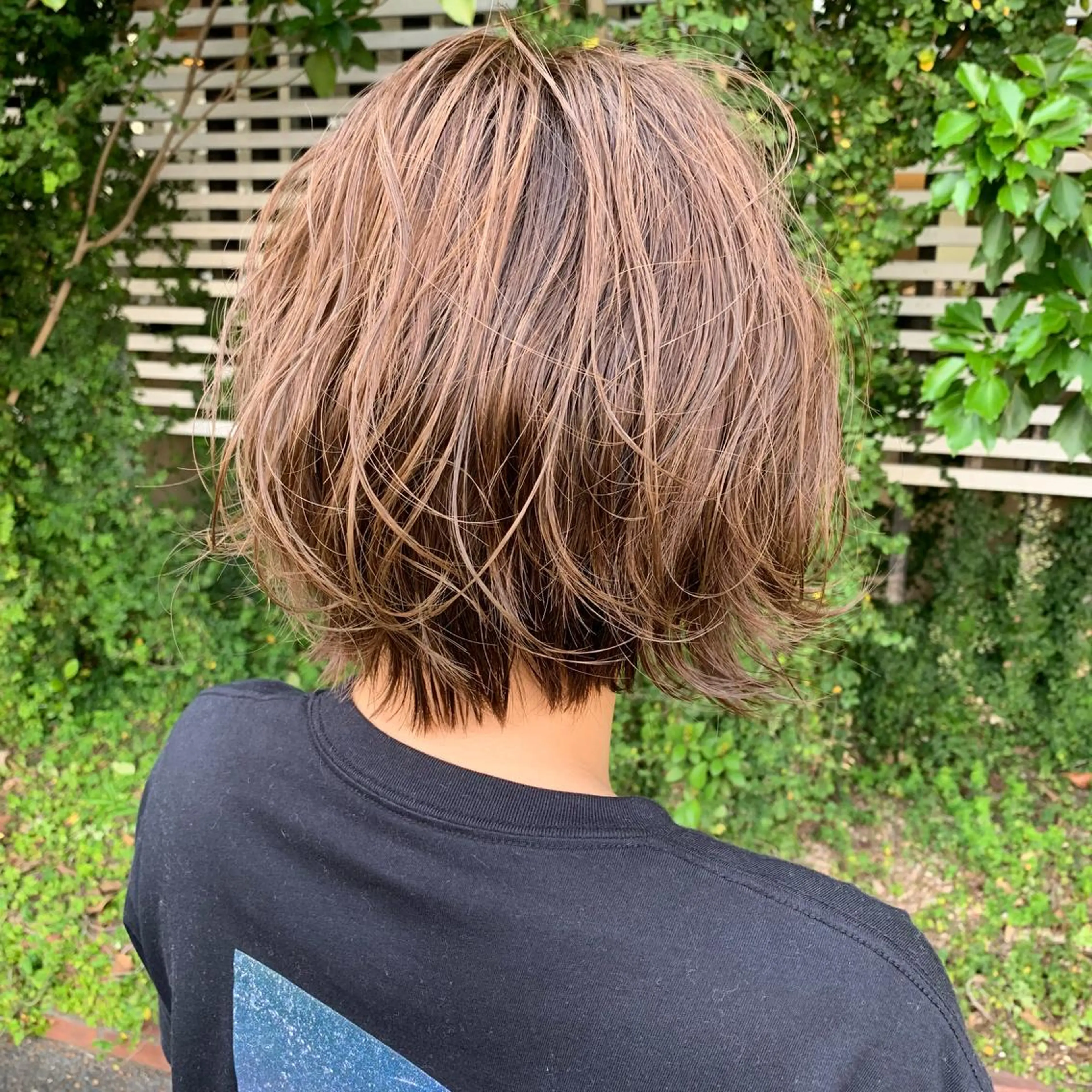 ショート カラー 髪質改善 の達人/杉原碧仁のヘアスタイル