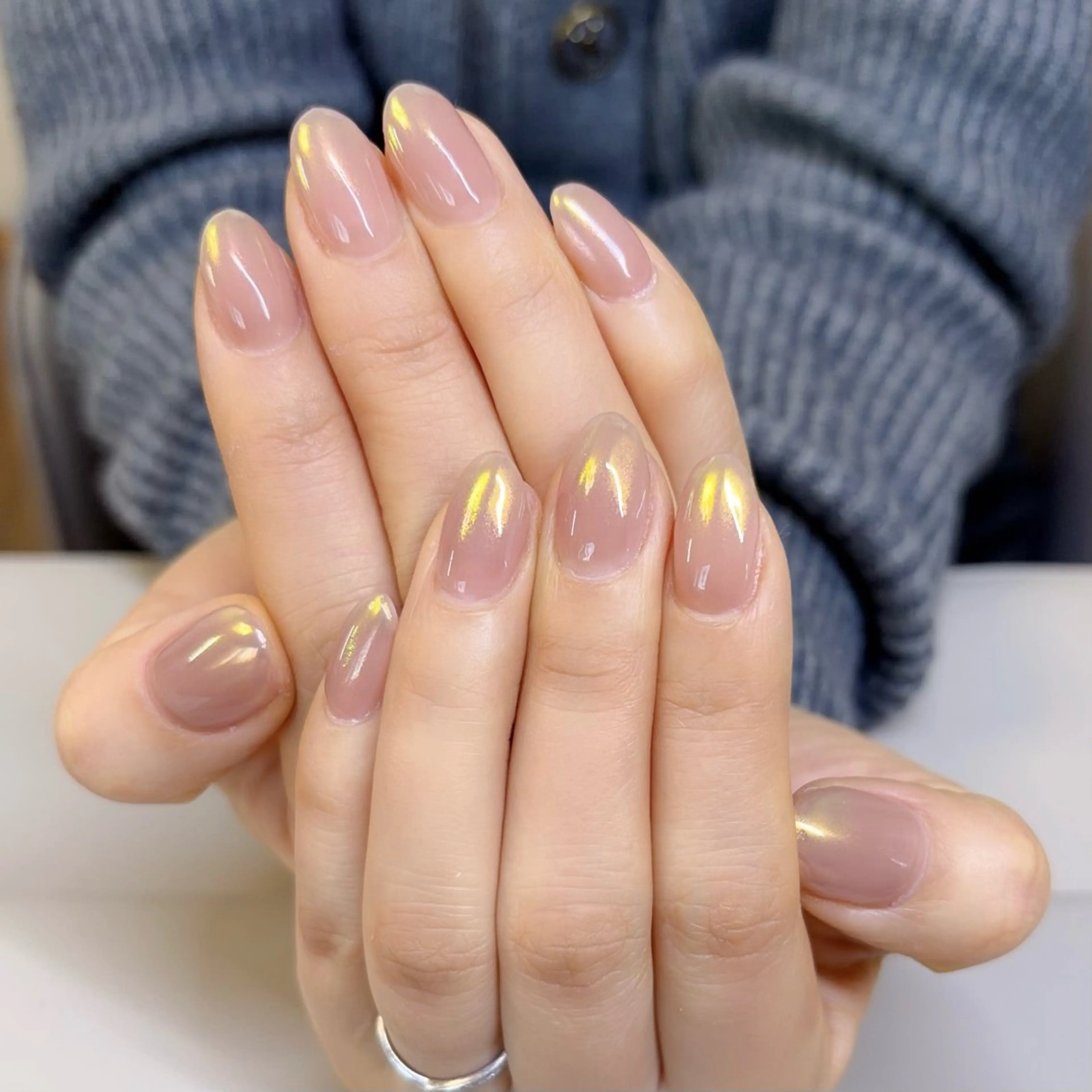 ネイル アニマル柄 べっ甲ネイル ブラウン ジェルネイル ハロウィン Rika  nail cocoのネイルデザイン