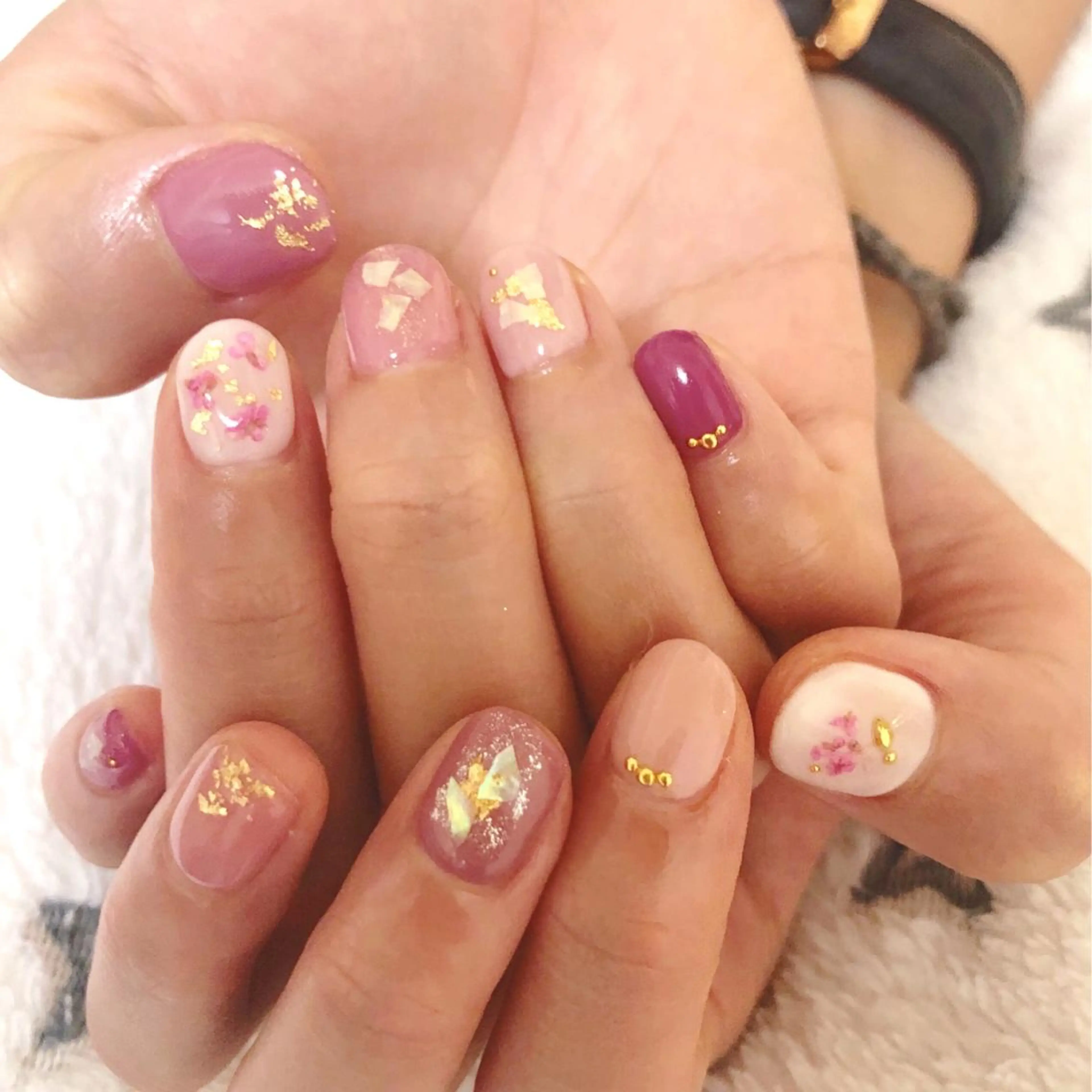 ネイル ピンク ハンドネイル MAYME所属・MAYME TAMAKIのネイルデザイン