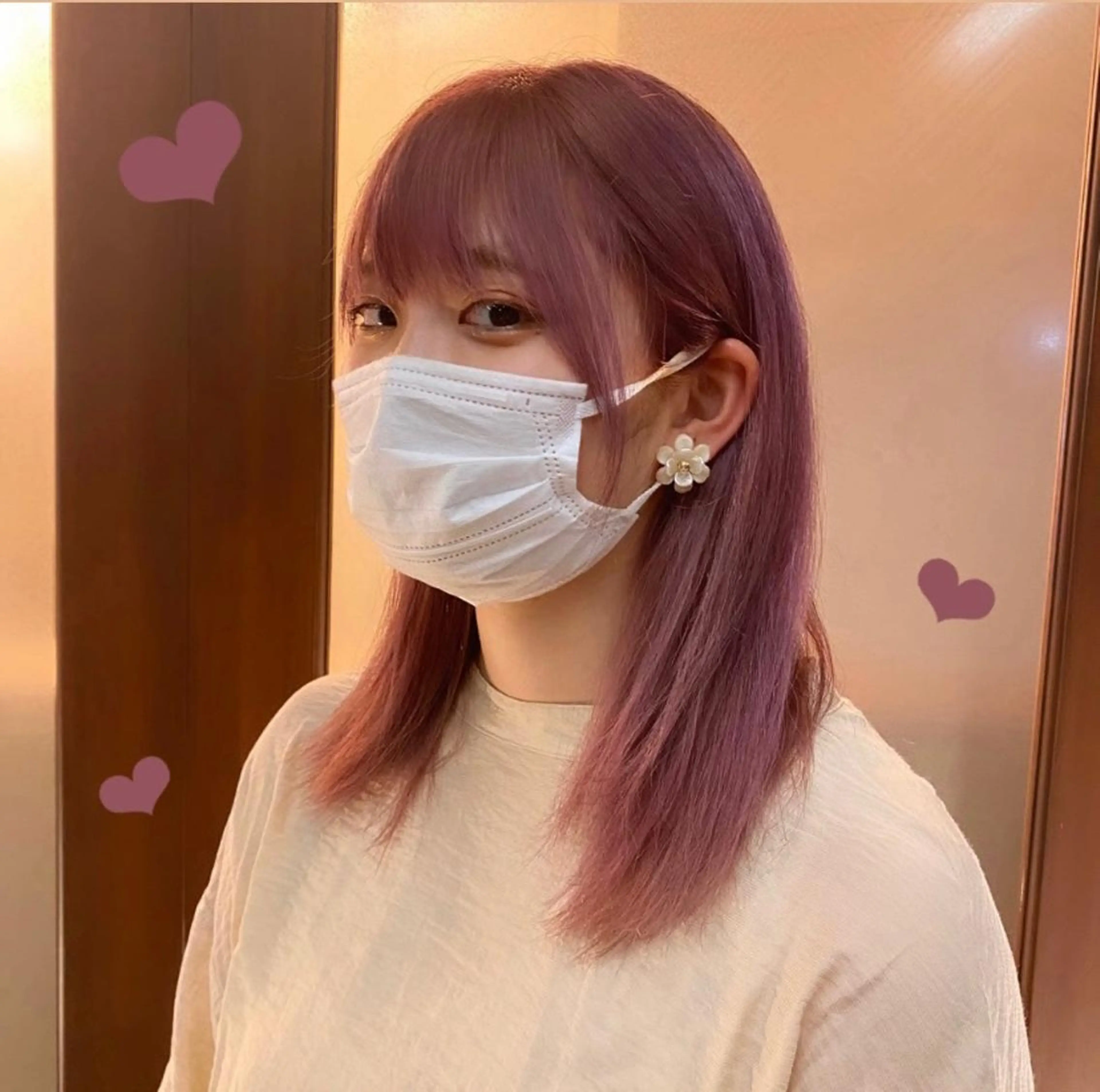 カラー ハイトーンカラー Erina レイヤー/似合わせ♡のヘアスタイル