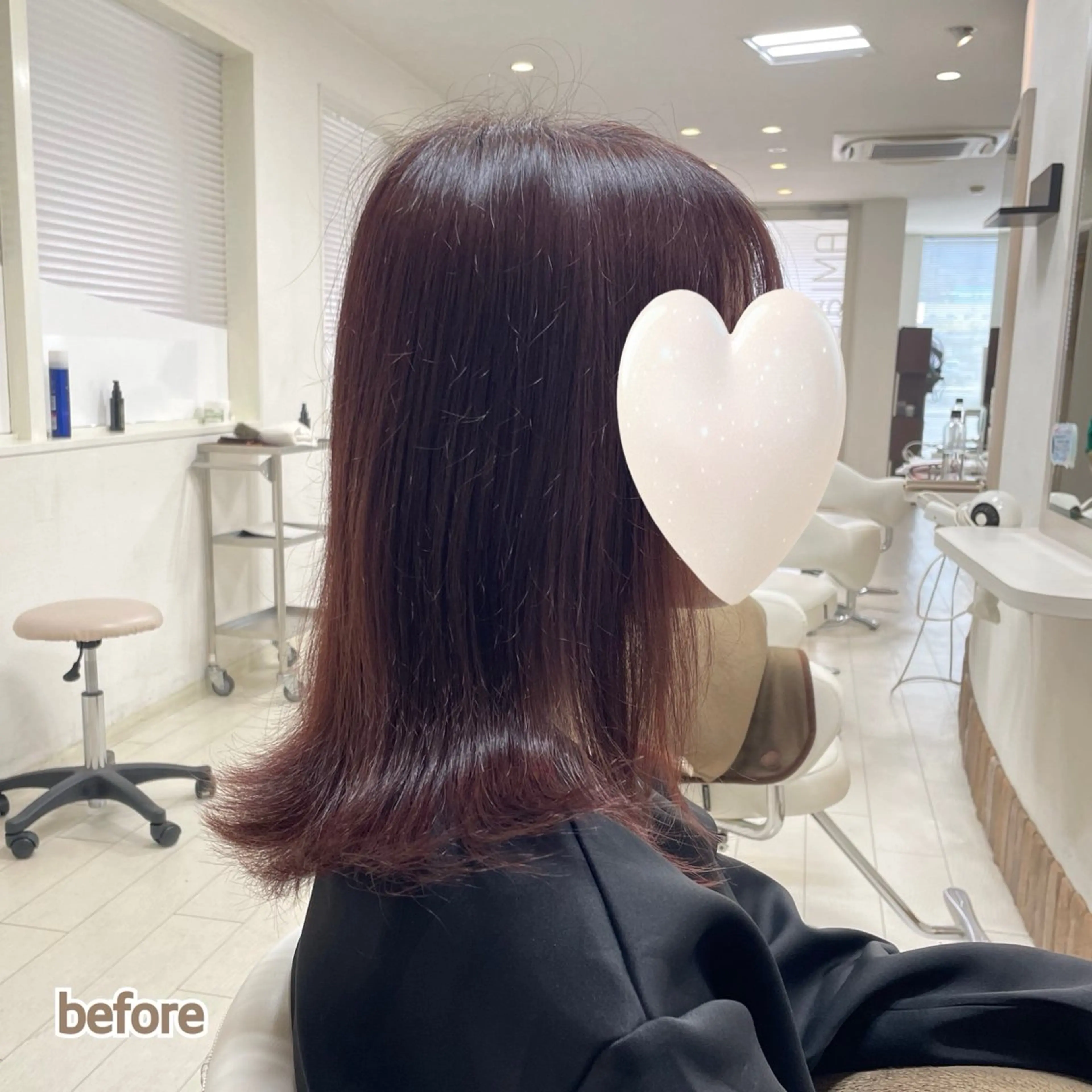 セミロング アミーベル🧸🧡 本店✂️しおりのヘアスタイル