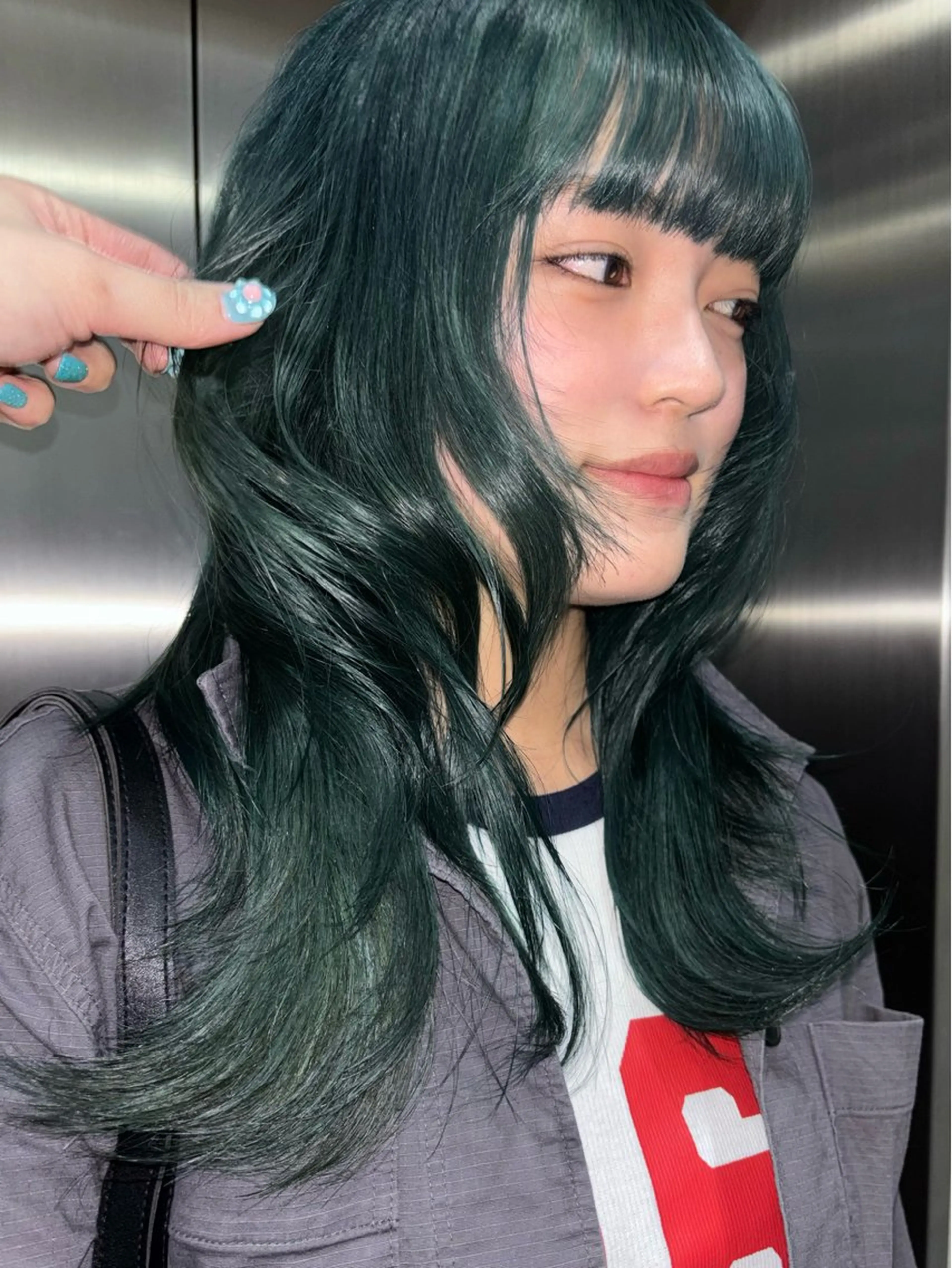 ロング カラー カット ヘアカラー トリートメント ⭐︎似合わせカラー /レイヤー✩momoのヘアスタイル