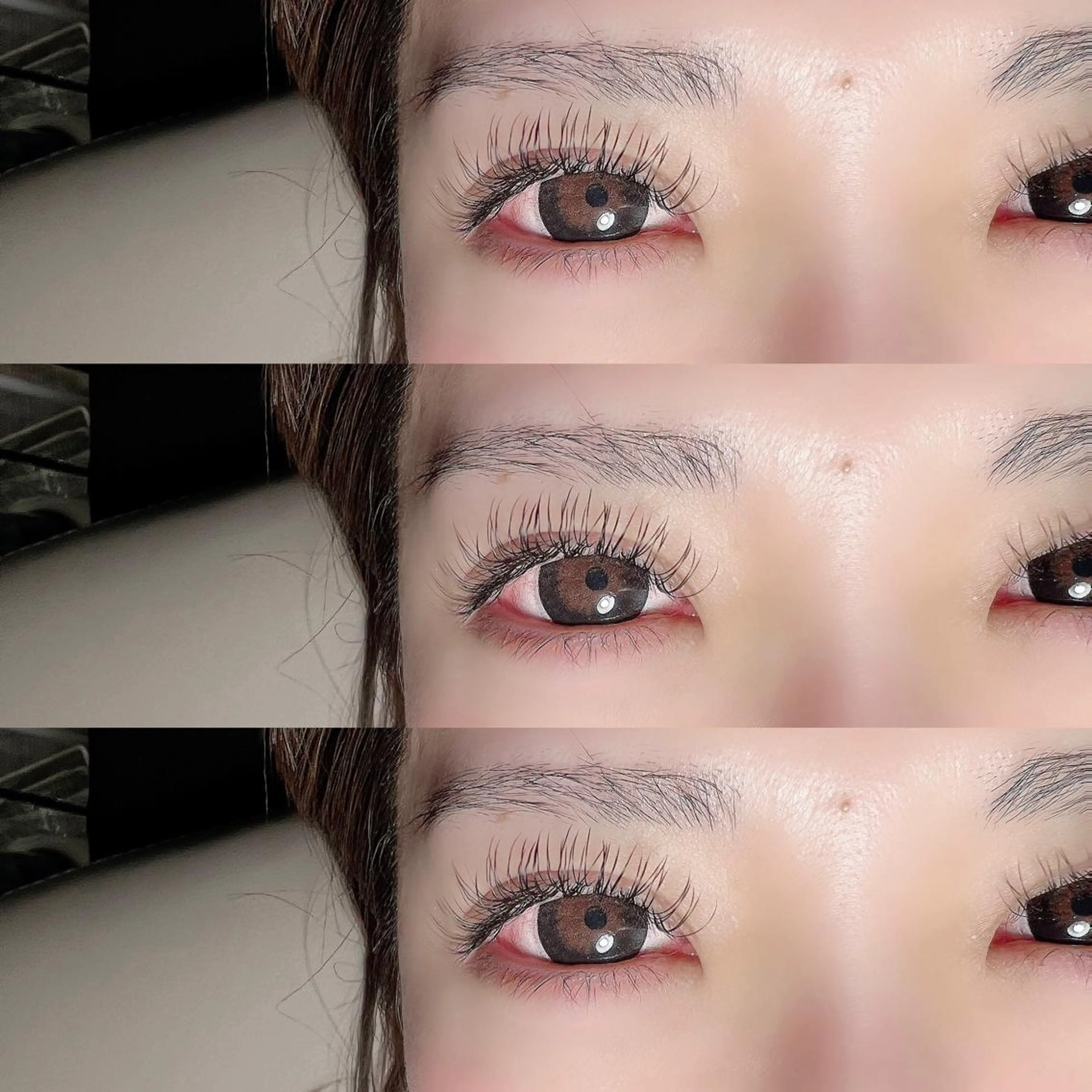 マツエク・マツパ 付け放題 フラットラッシュ apopi's所属・真夜中のまつ毛 APOPI'Sのマツエク・マツパデザイン