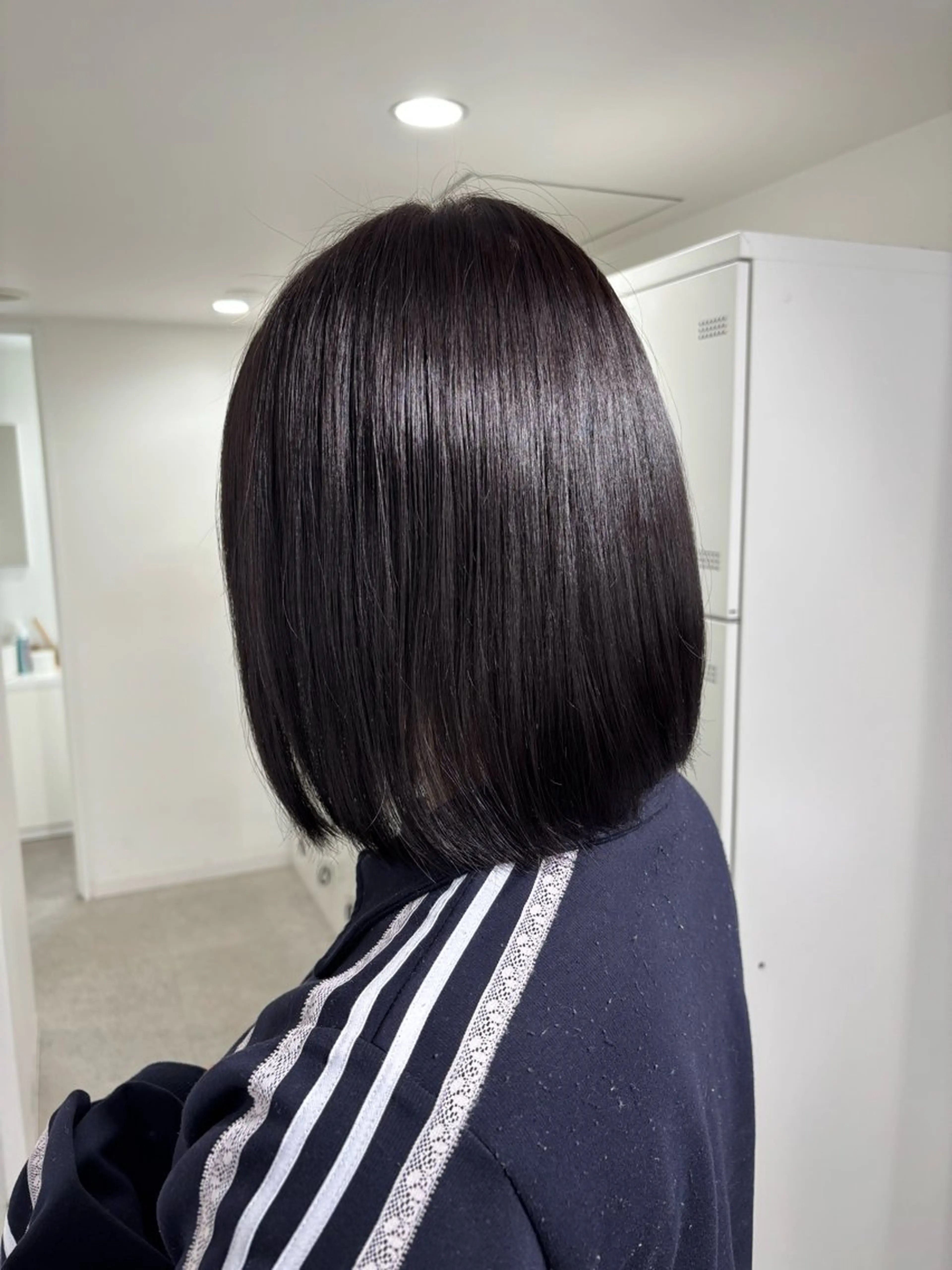 ショート カラー ヘアカラー トリートメント ヘッドスパ 韓国風レイヤー透明感 艶髪カラー/岡田悠希のヘアスタイル