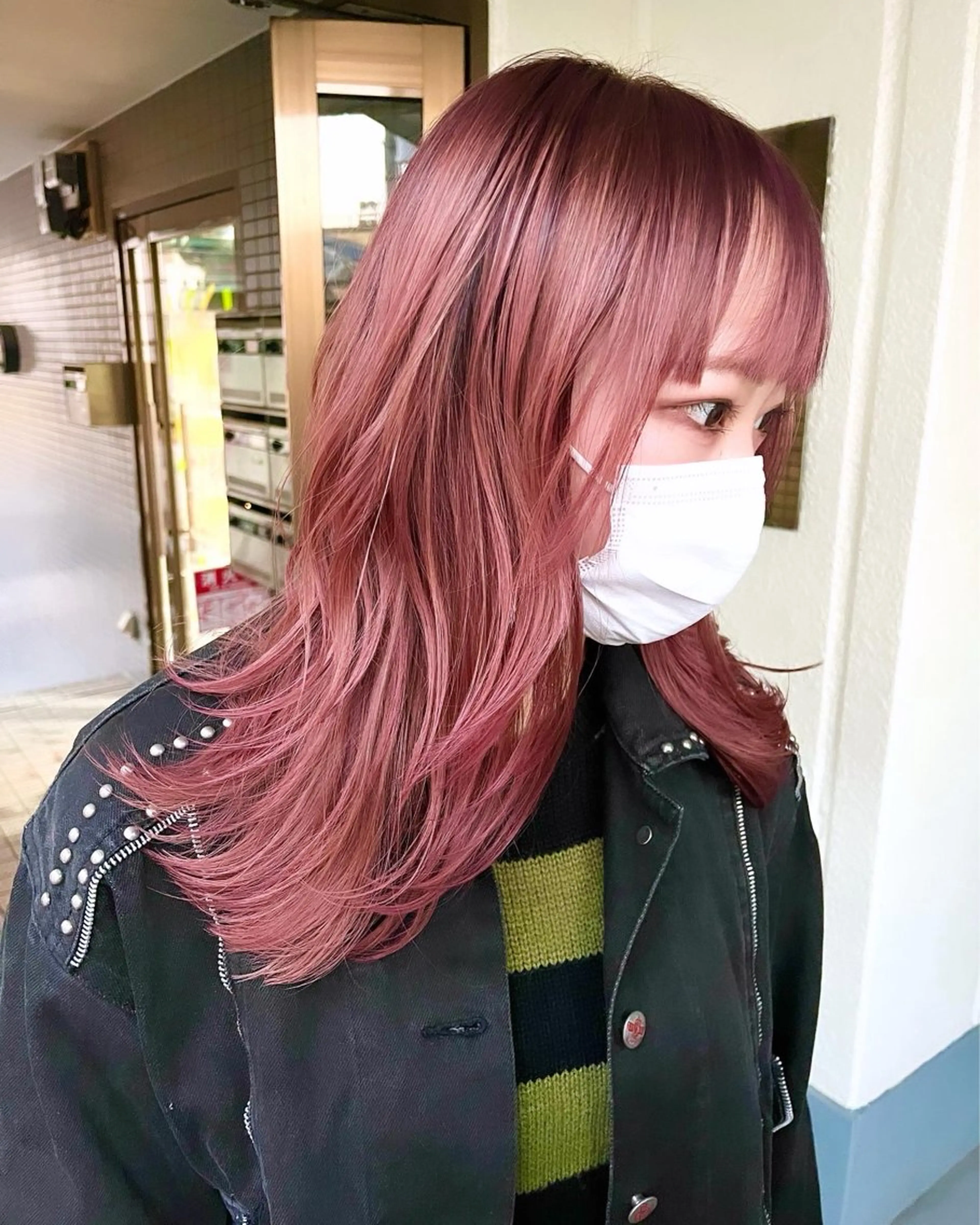 ロング カラー ヘアカラー 池田 真衣のヘアスタイル