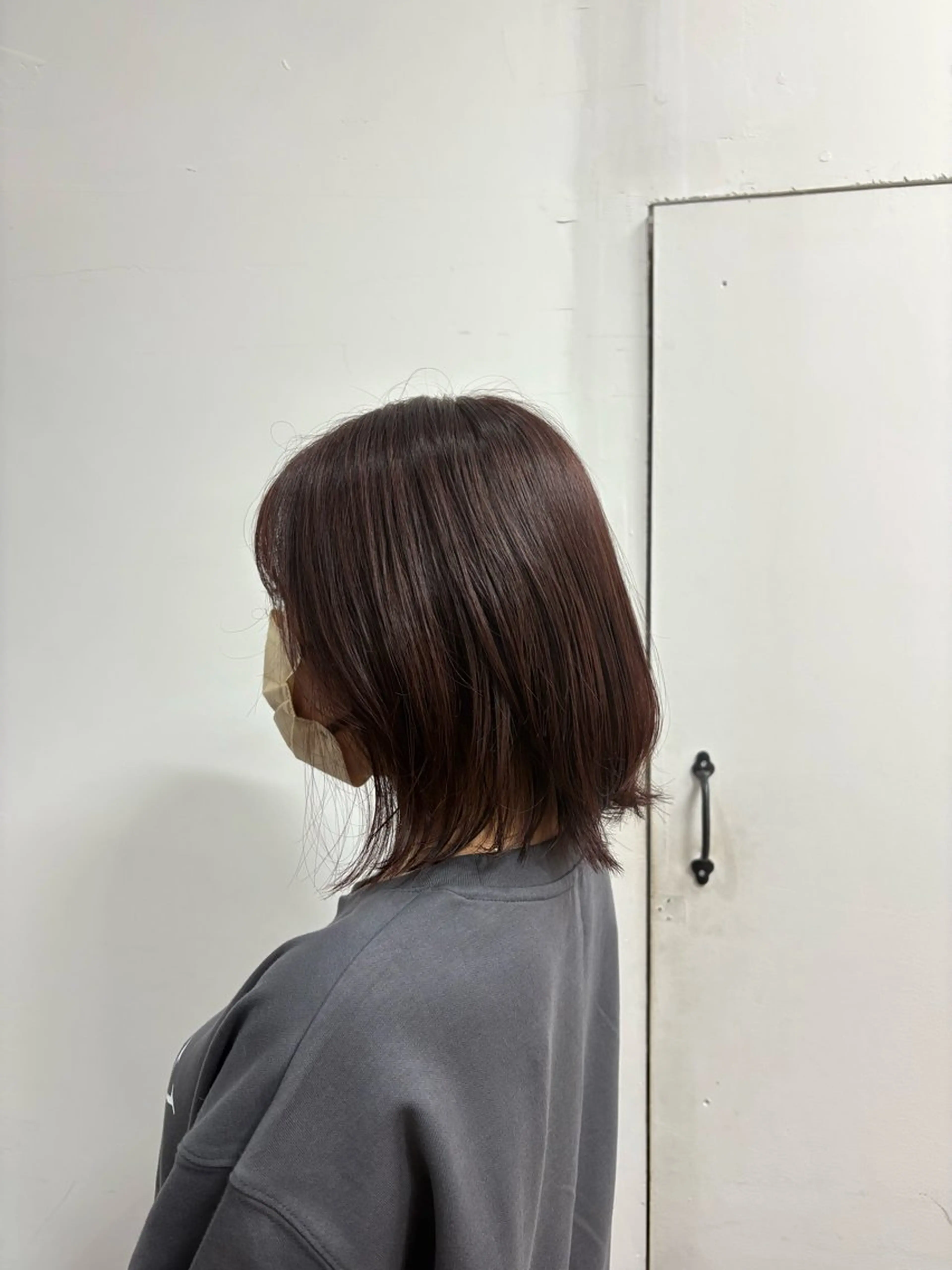 ショート カラー ヘアカラー トリートメント ルプラボウ/豊川 篠島 みなみのヘアスタイル