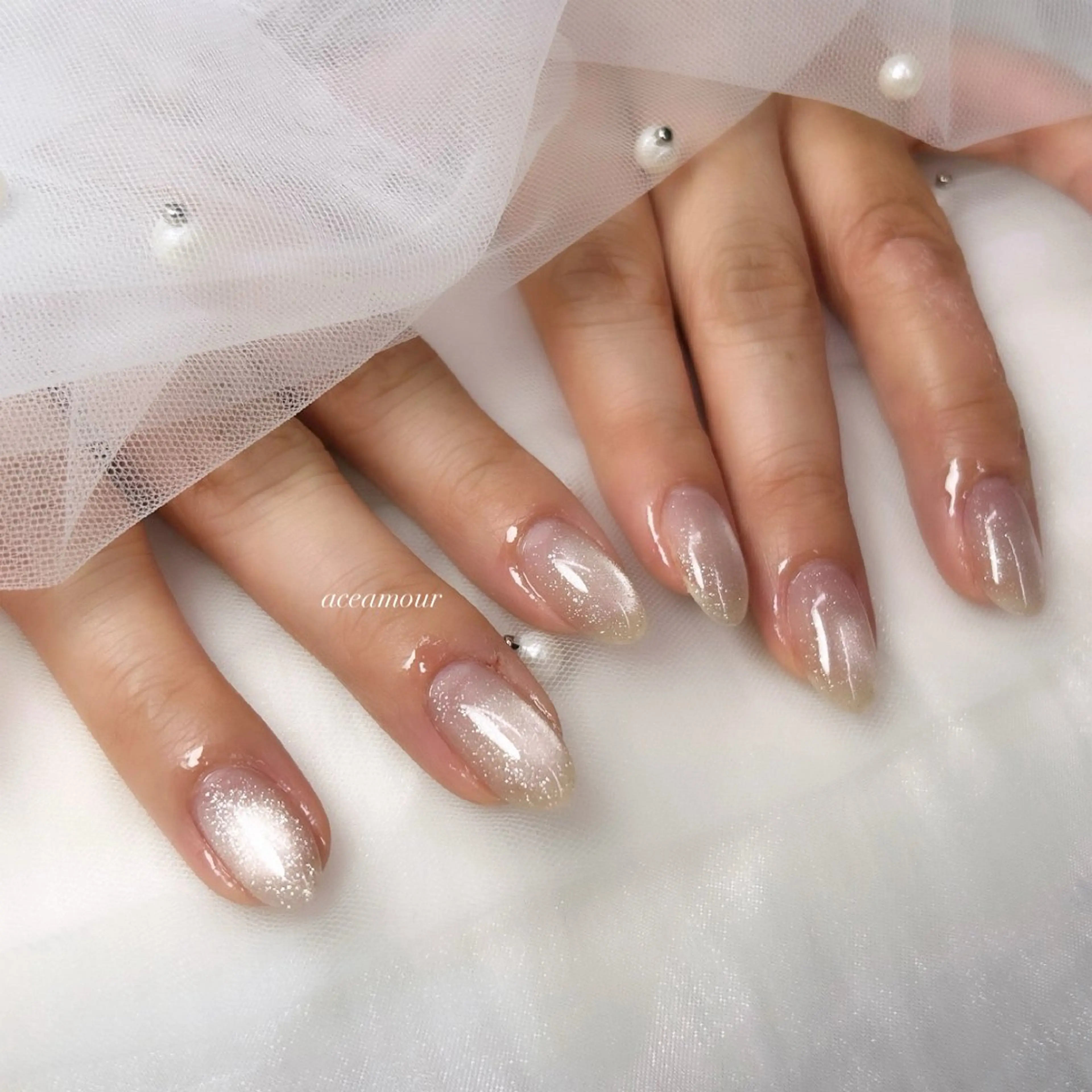 ネイル ネイル/耳つぼ /新ホワイトニングのネイルデザイン