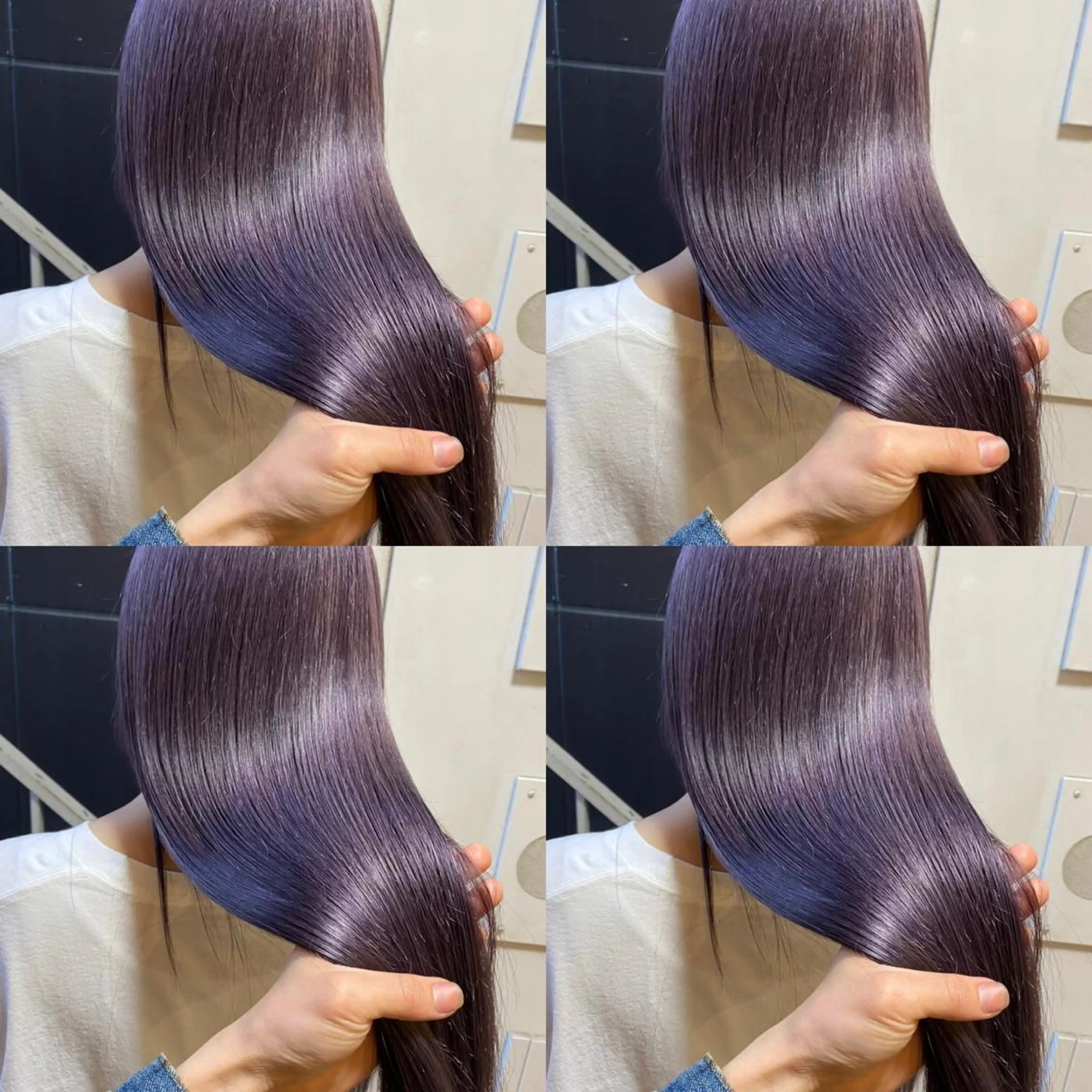 ロング カラー ヘアアレンジ 💎韓国レイヤー ×エクステゆうま💎のヘアスタイル
