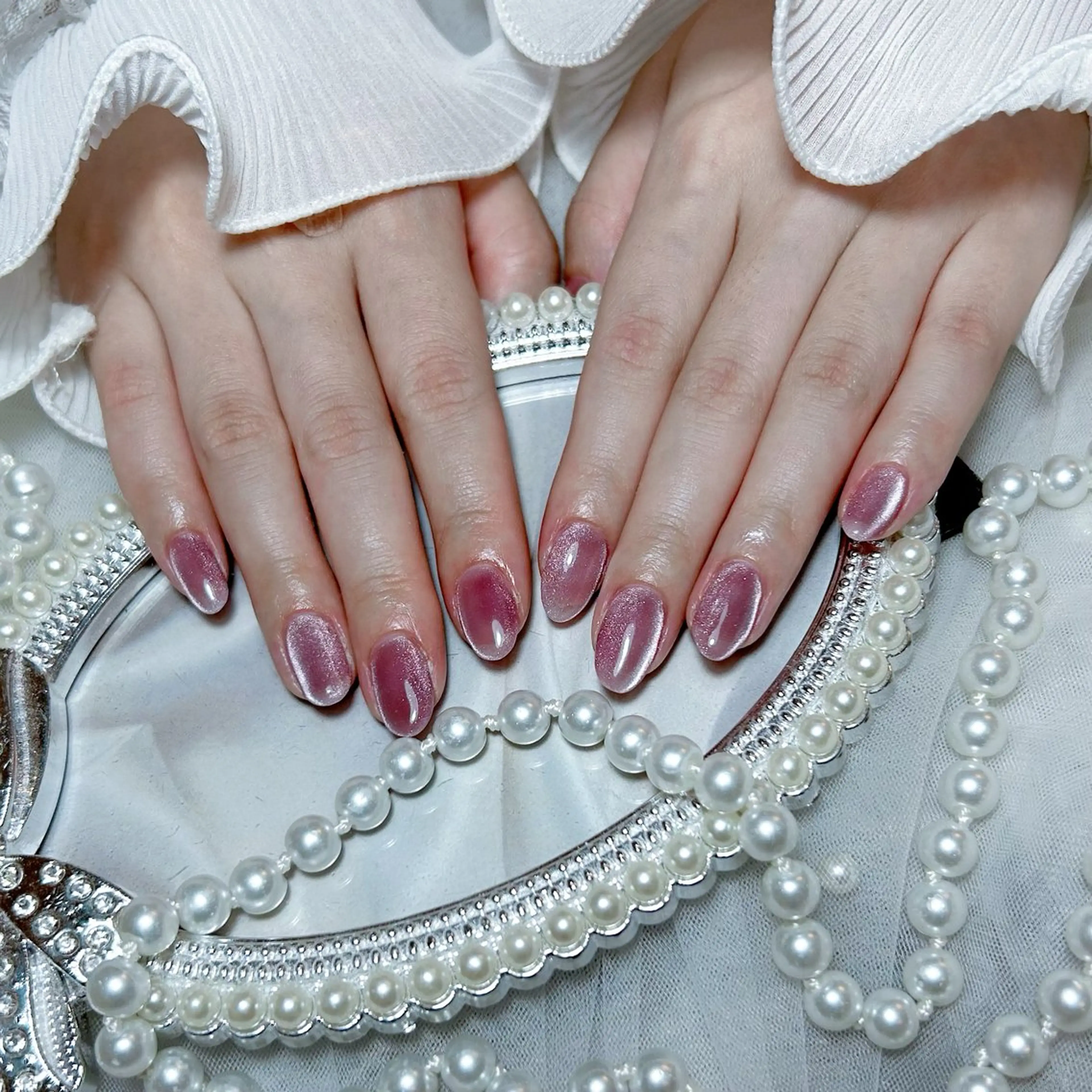 ネイル ハンドネイル Yudia🩵 Yuiのネイルデザイン