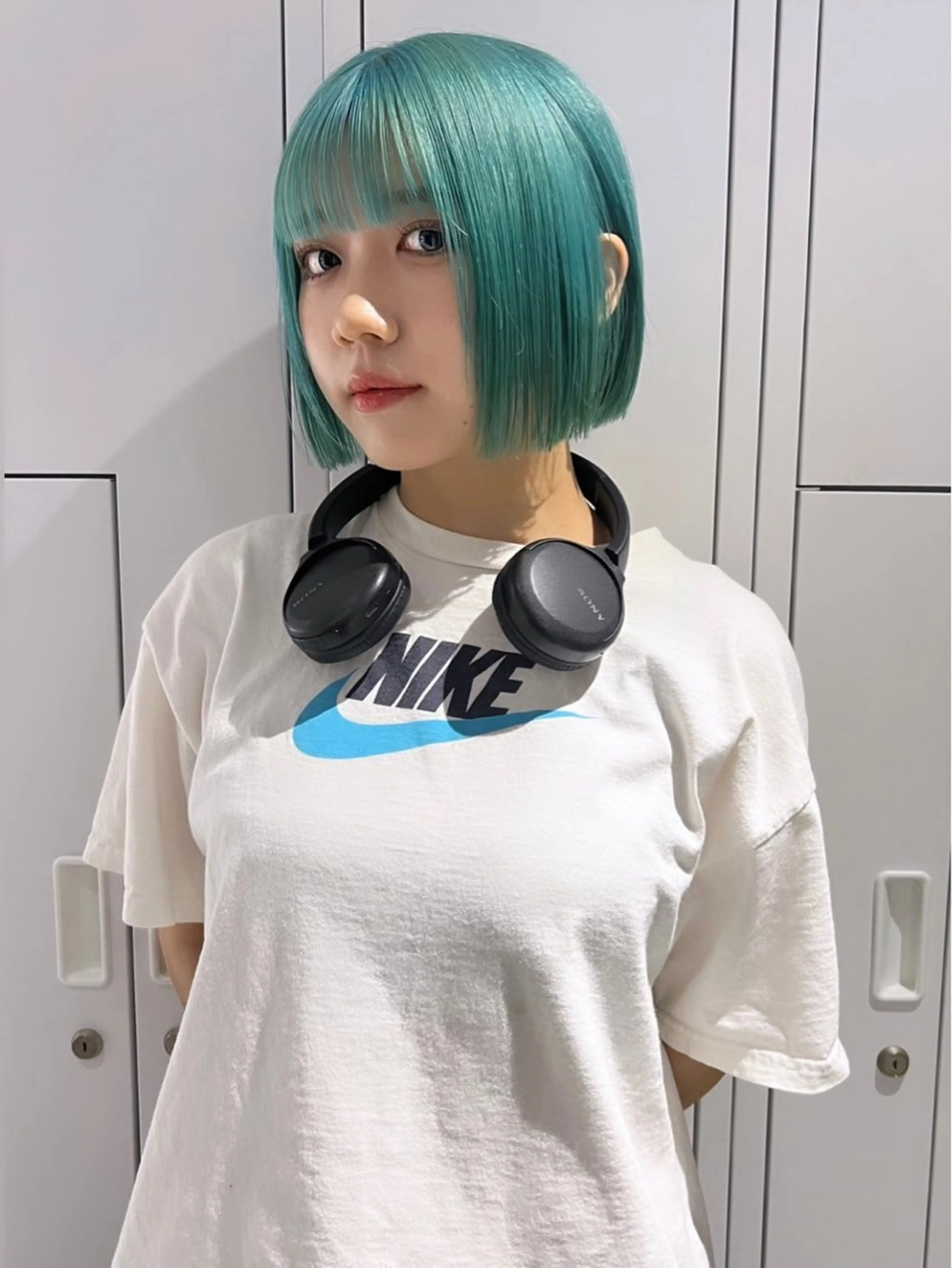 ショート カラー ブリーチ ケアブリーチ 透明感カラー デザインカラー ダブルカラー ハイトーン/ボブ 🎀sonokaのヘアスタイル