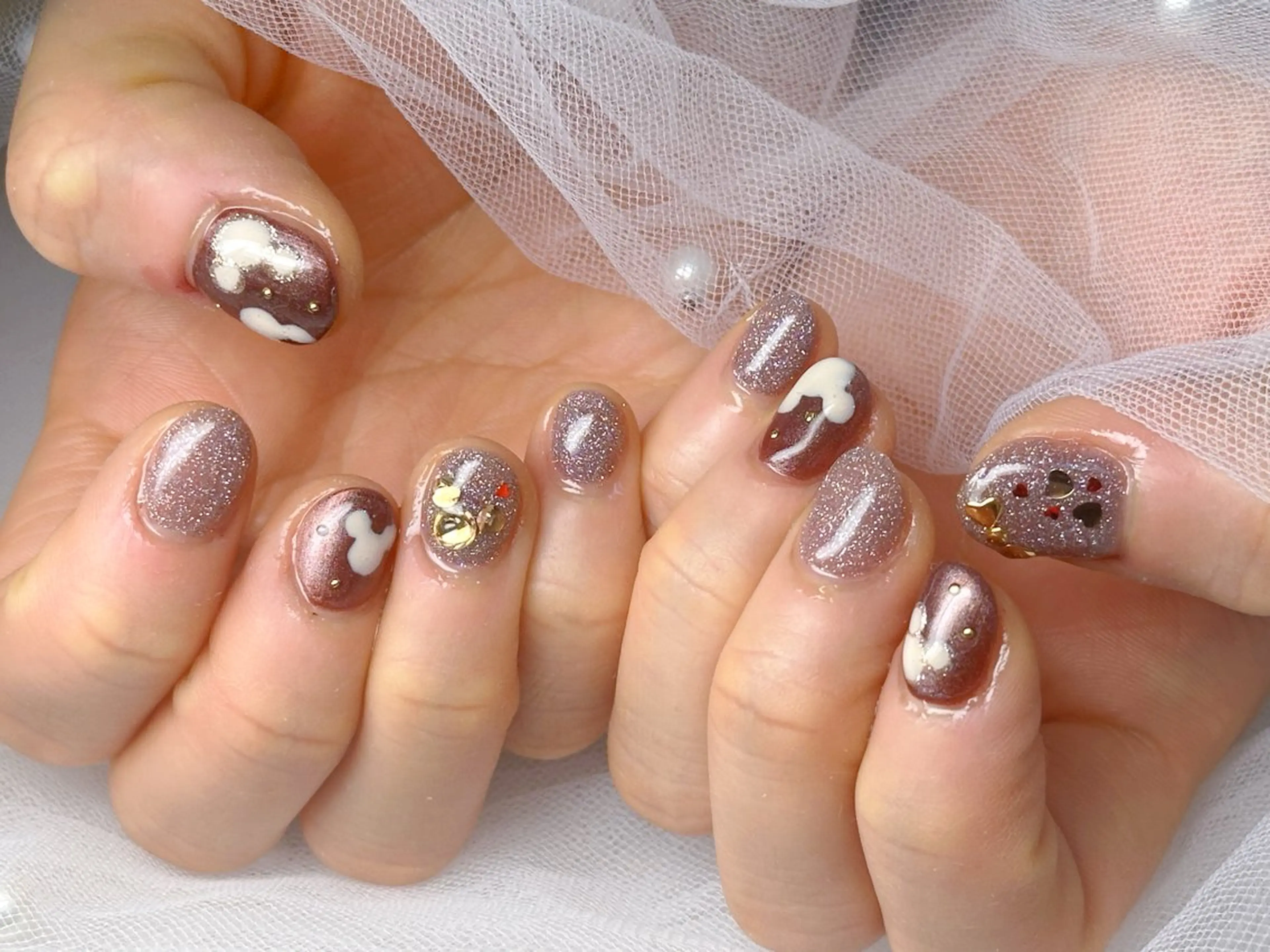 ネイル ハンドネイル Queennail 北堀江AYAのネイルデザイン