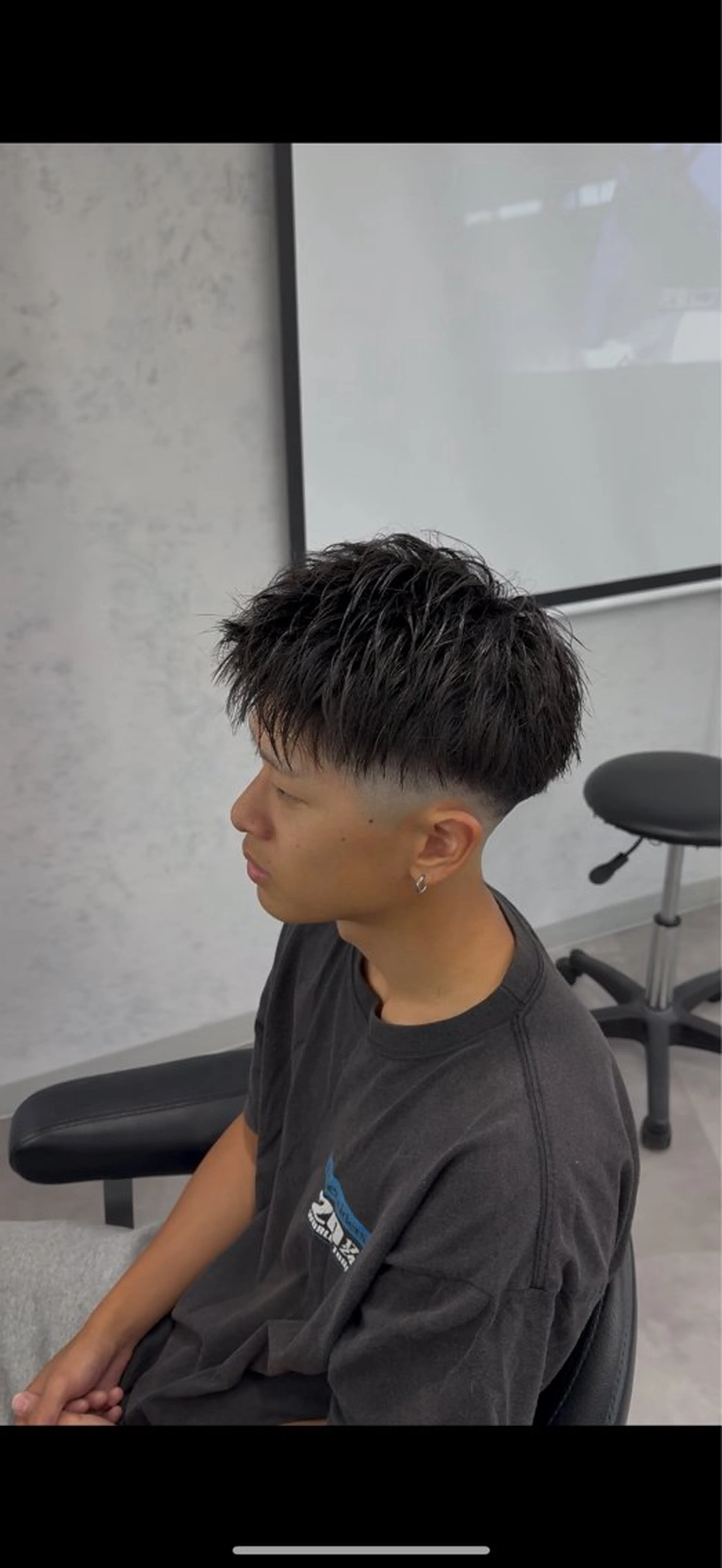 ショート ショートヘア カット 高橋 昂大のヘアスタイル