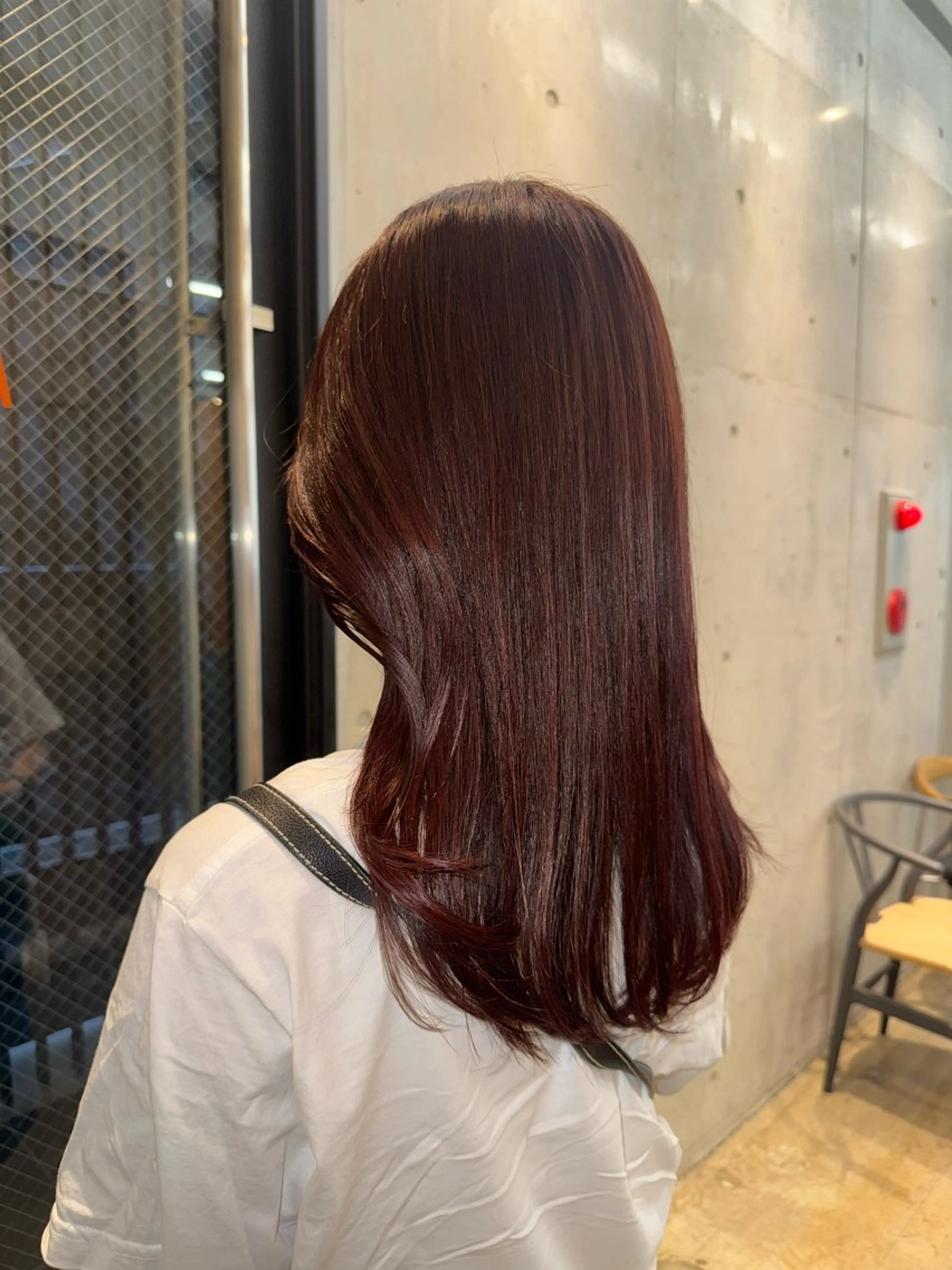 ロング ショートボブ ボブ ハイライト 髪質改善 韓国風ヘア KAAI ㅤのヘアスタイル