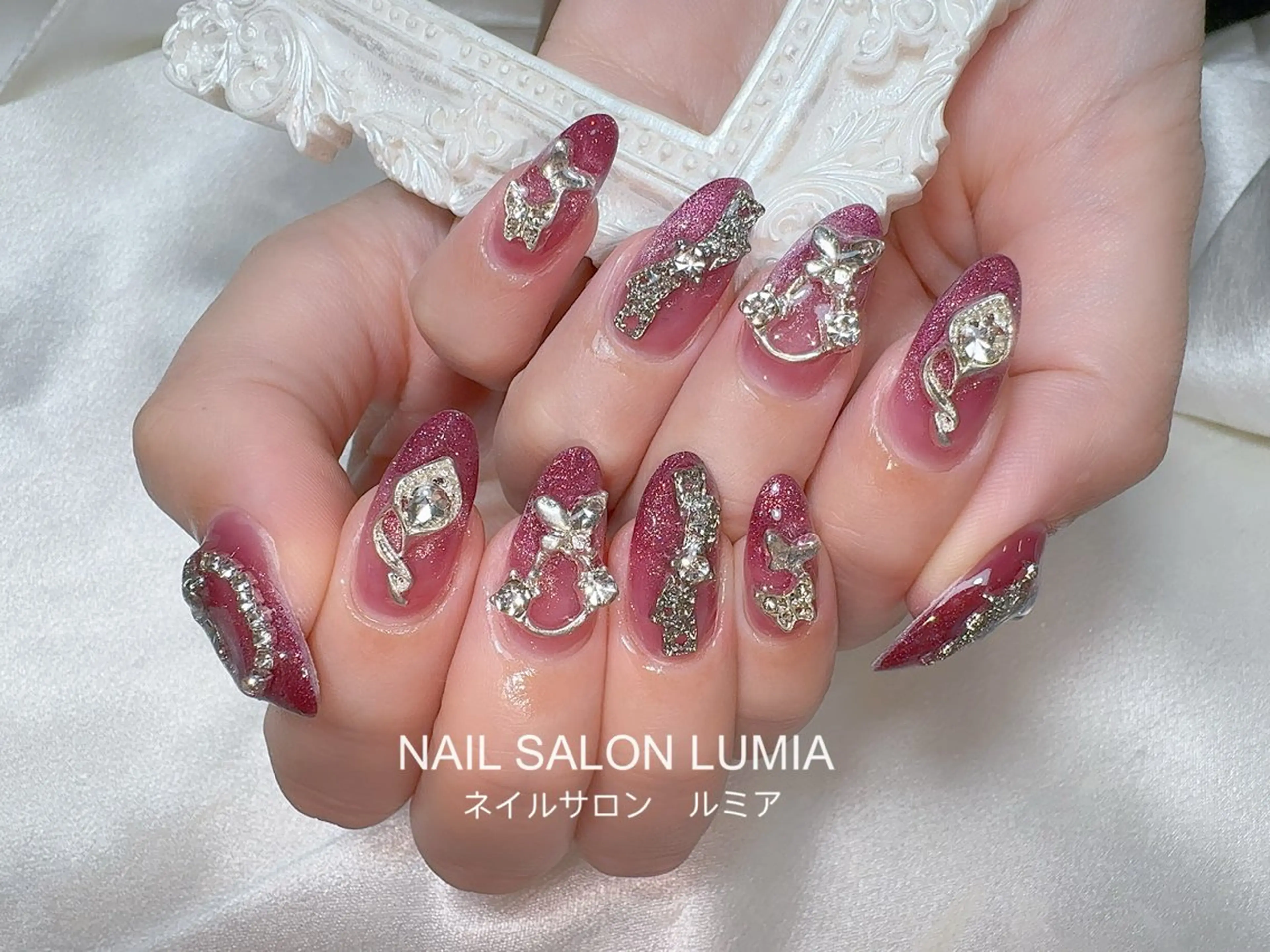 ネイル ハンドネイル ネイルサロン ルミア Lumia 店長のネイルデザイン