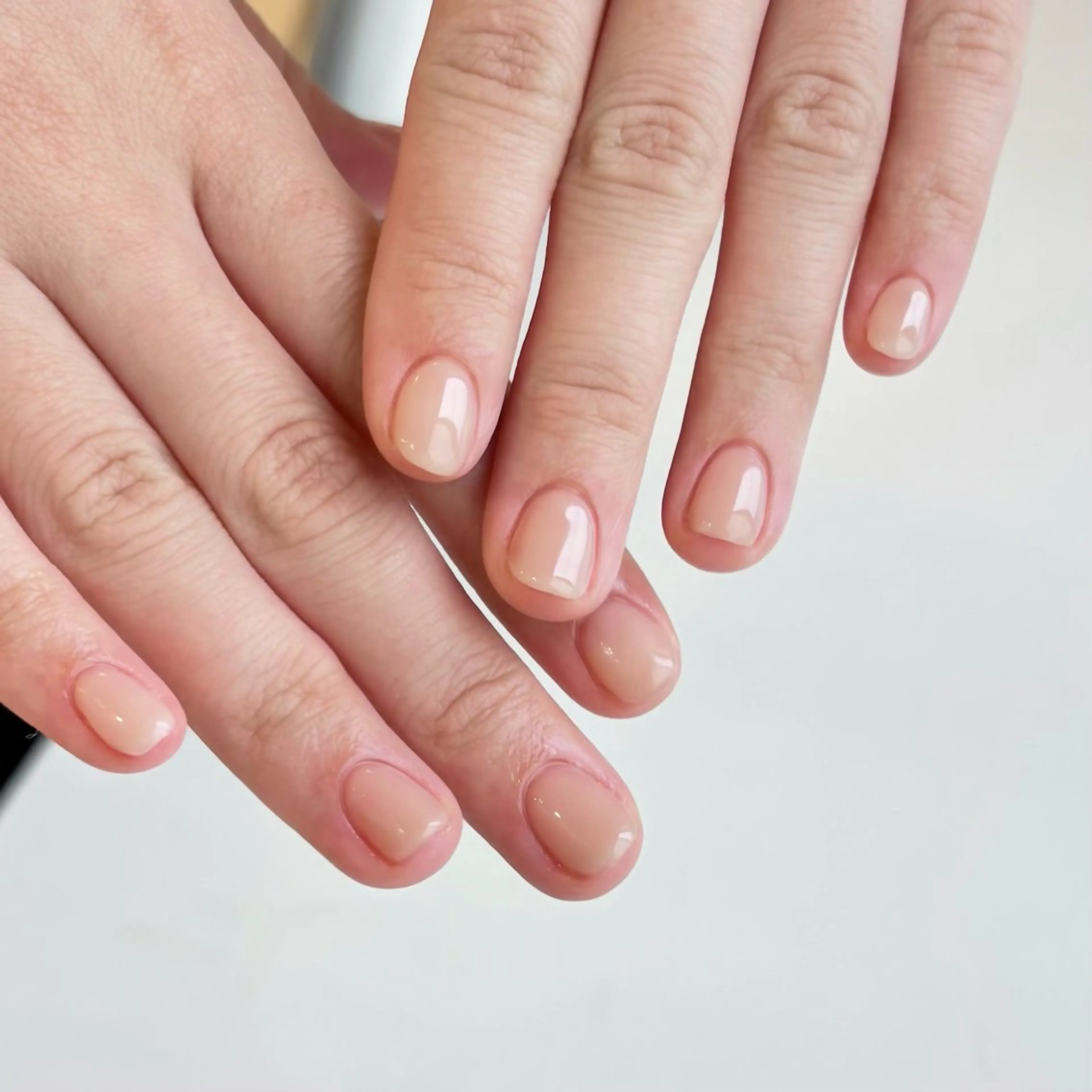 ネイル ピンク ハンドネイル AKEMI LANDHAKATAのネイルデザイン