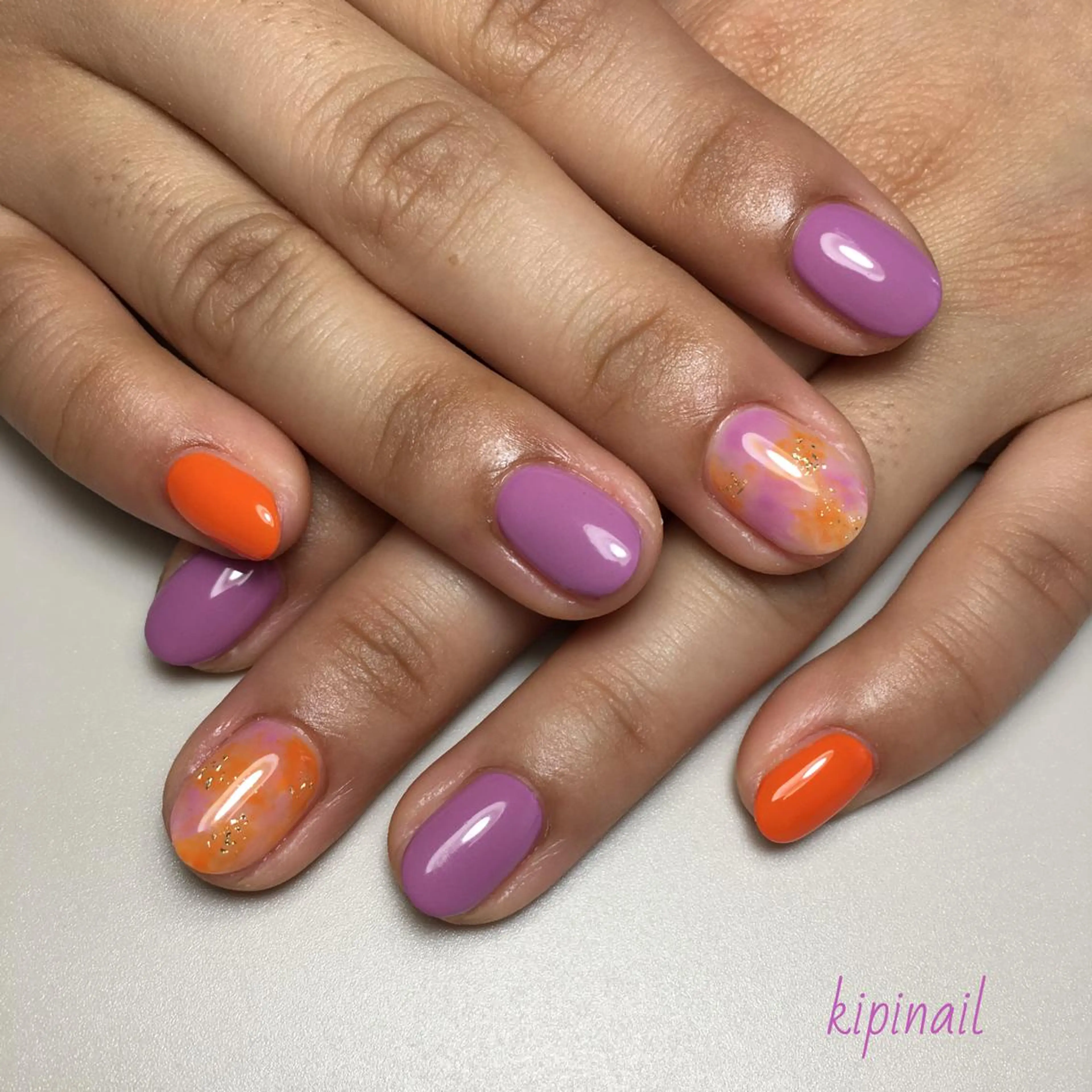 ネイル ハンドネイル kipinail 川﨑えりかのネイルデザイン