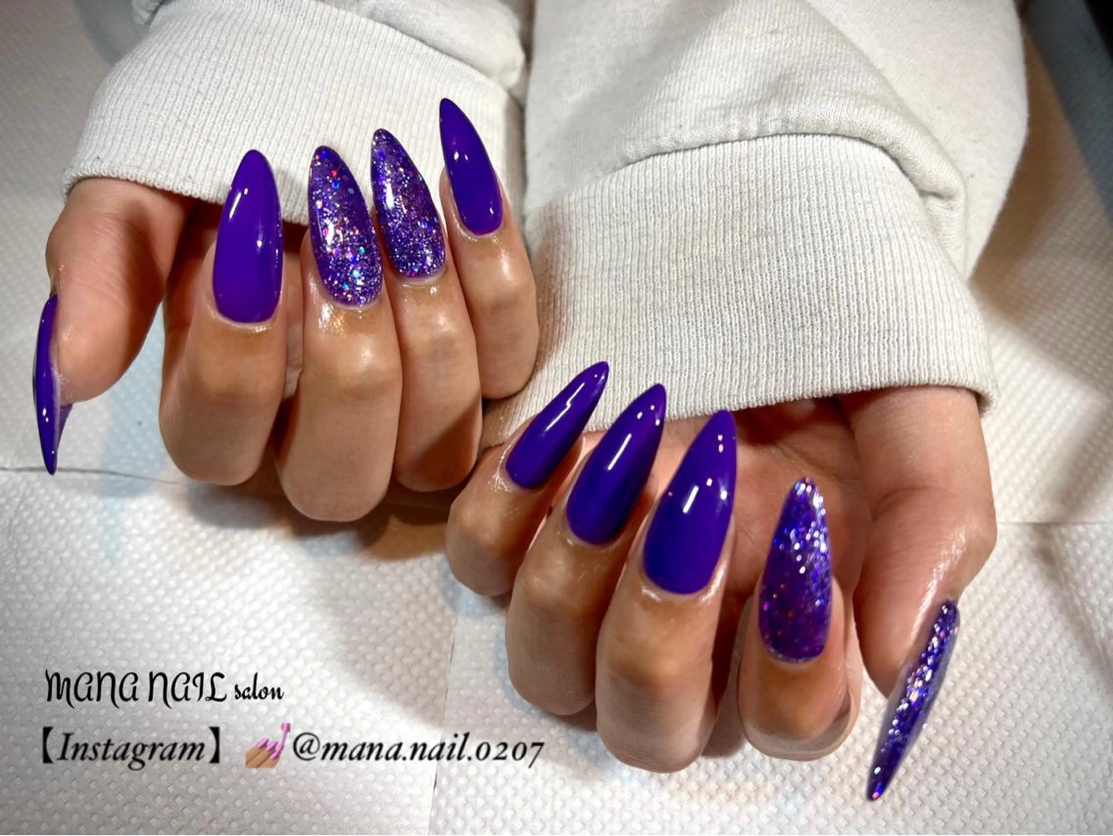 ネイル ハンドネイル ハンドケア 廣瀬 真奈美のネイルデザイン