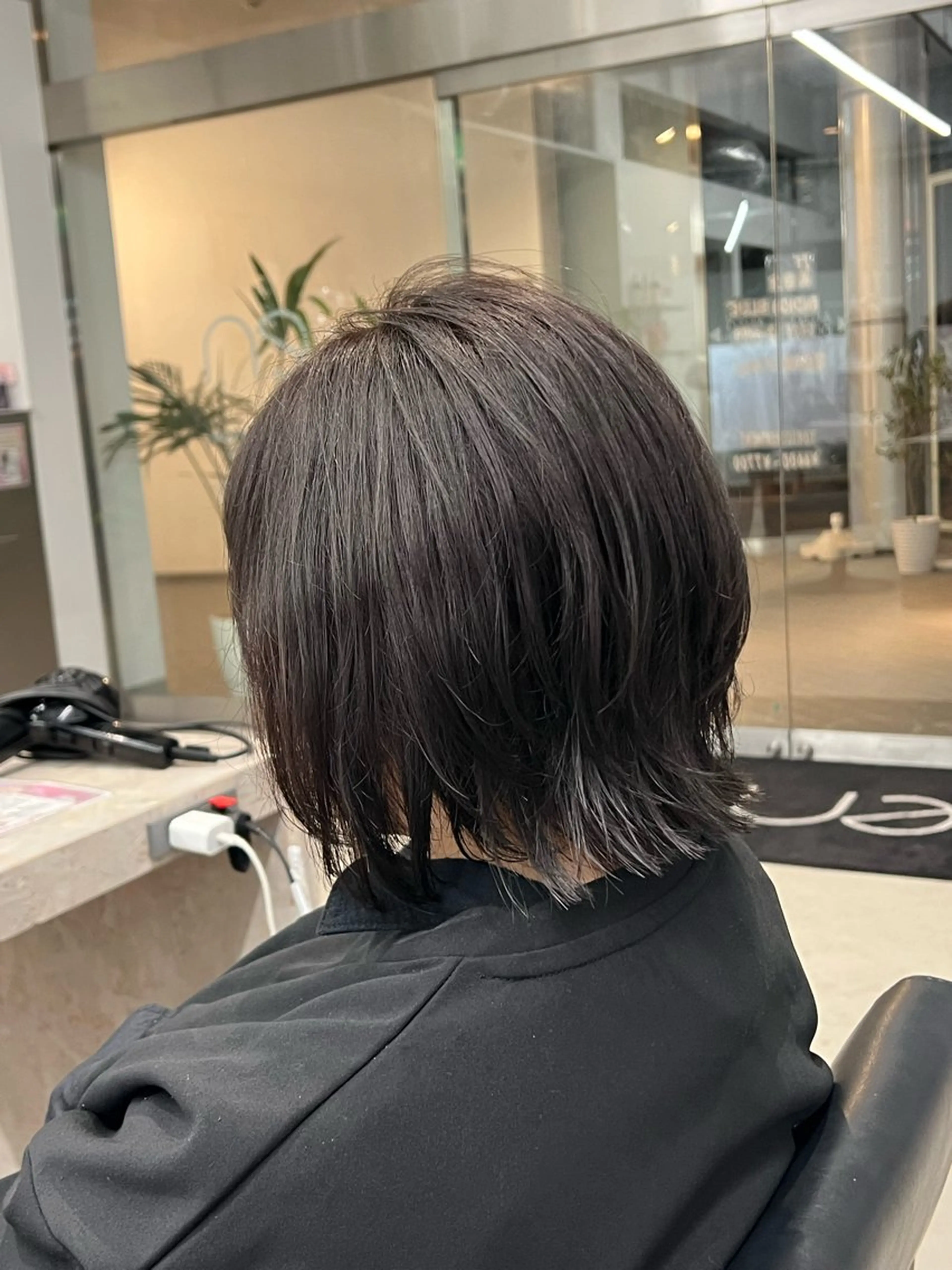 ミディアム ボブレイヤー ボブ レイヤーカット Hair salon en所属・小松崎 翔太のヘアスタイル