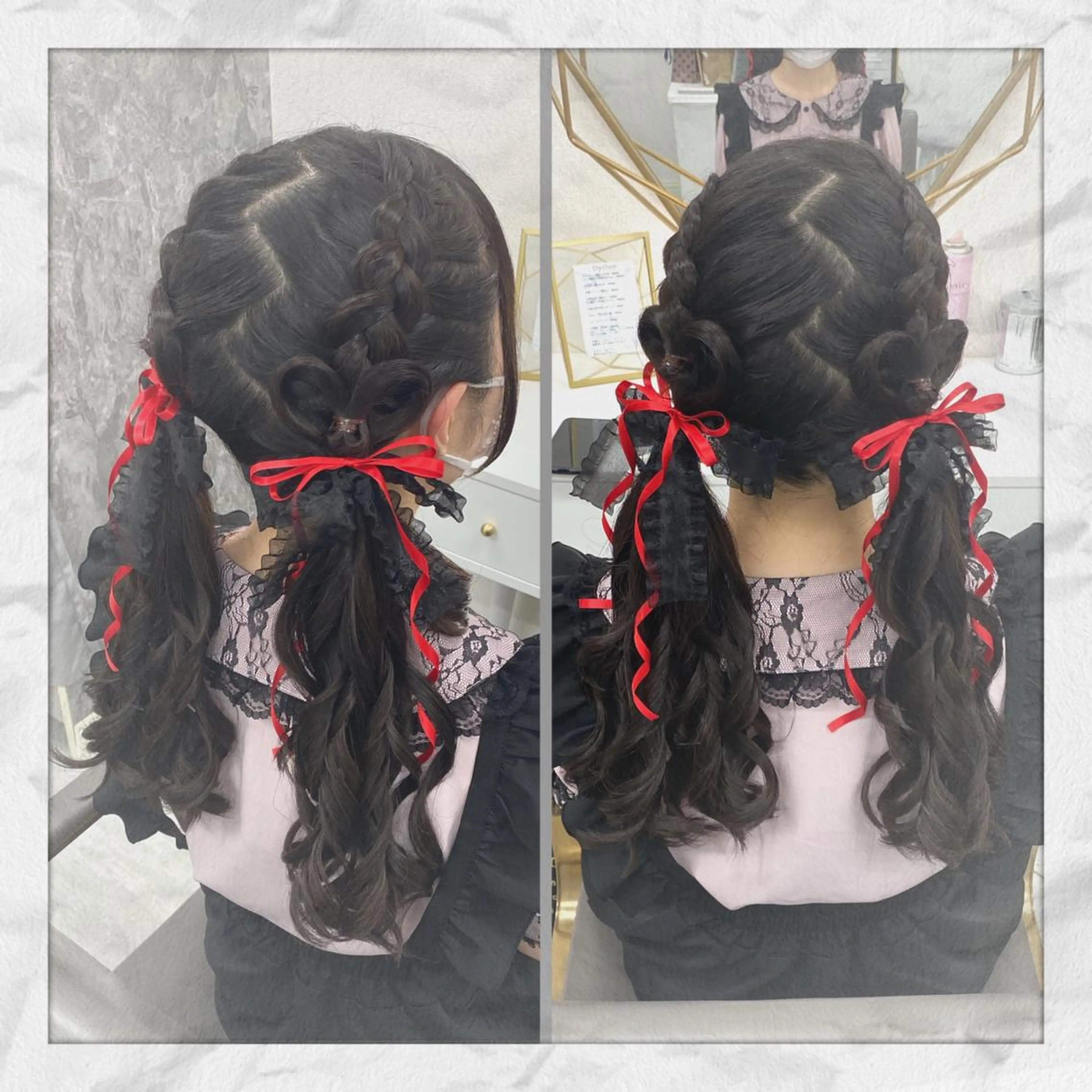 ロング ヘアアレンジ ヘアセット ヘアセット/着付け 𓇼 松本 夏美𓇼のヘアスタイル