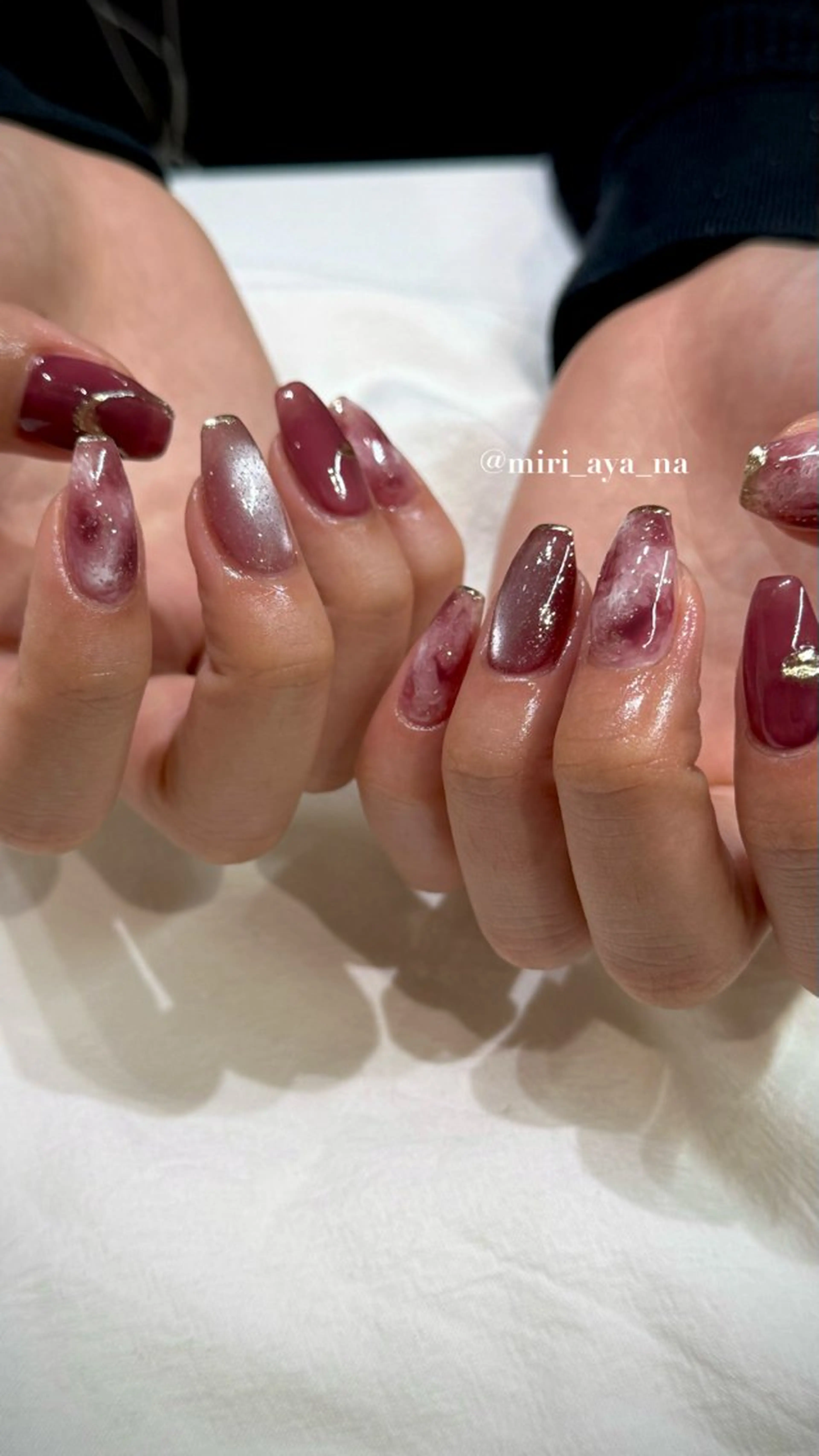 ネイル ハンドネイル 新宿代々木/ちゅるん ワンホン/miriのネイルデザイン