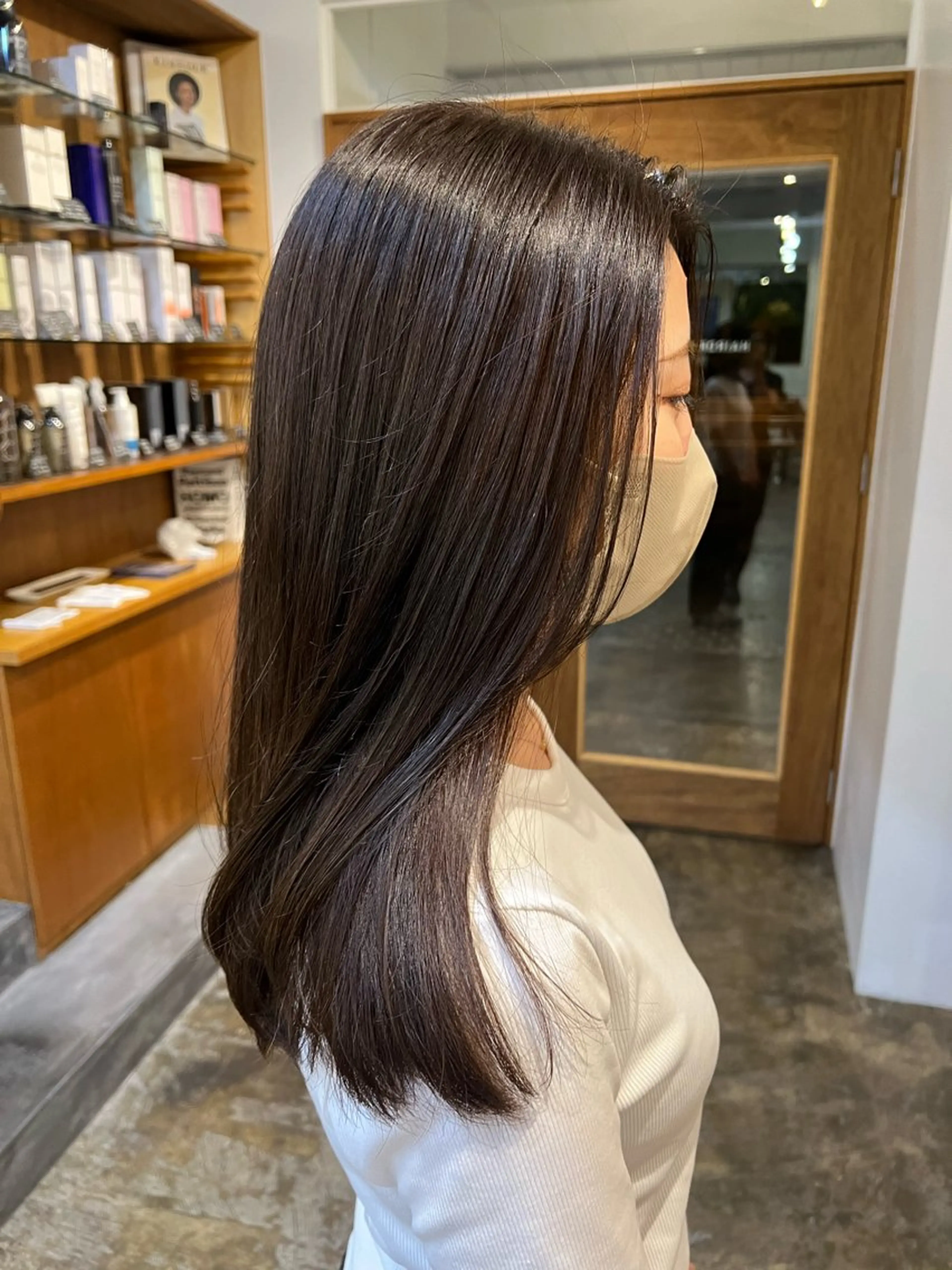 ミディアム ヘアカラー 鈴木 三保のヘアスタイル