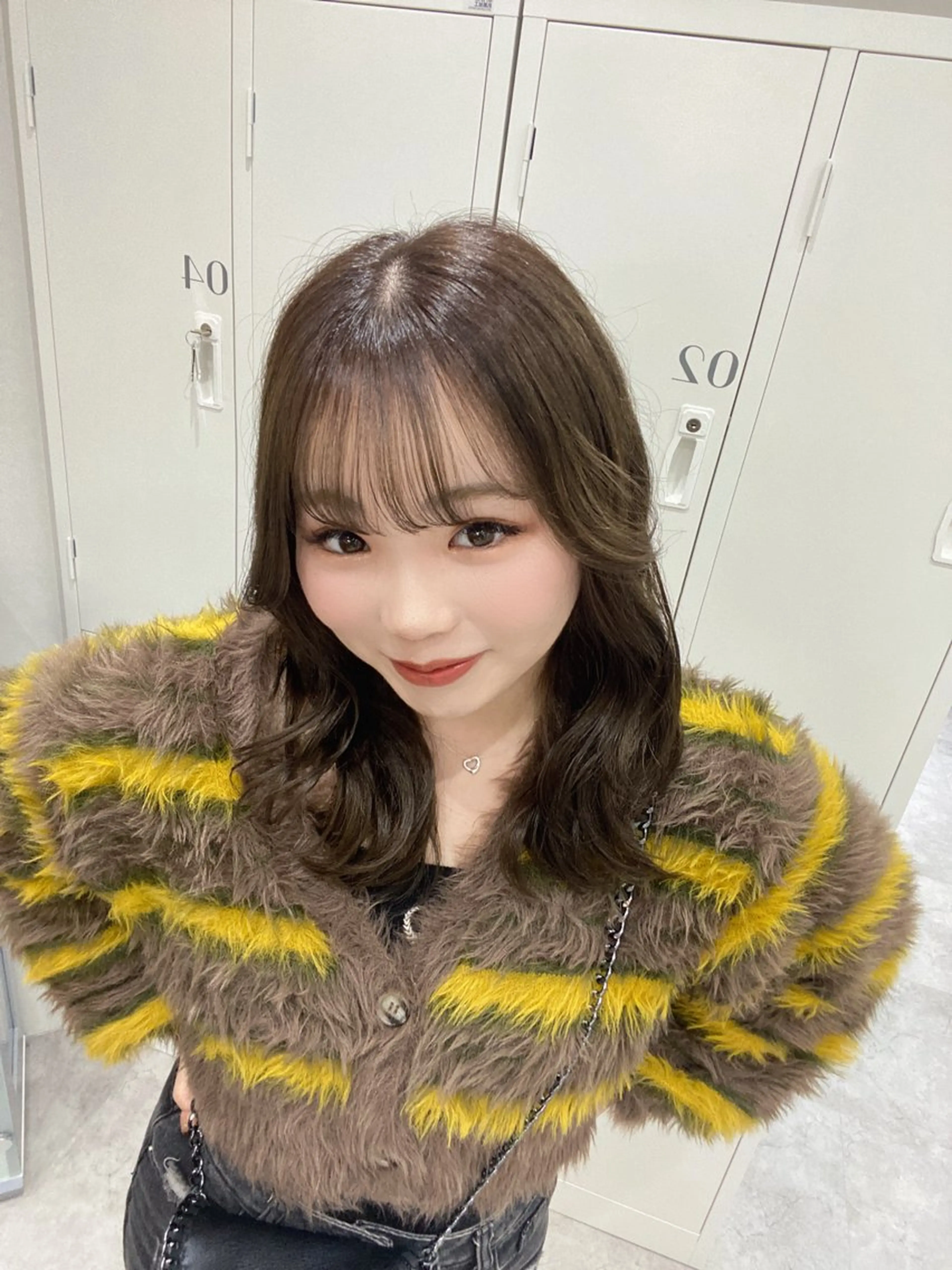 ミディアム カラー ヘアアレンジ ブラウンカラー オリーブブラウン ヘアカラー ボブ /ニュアンス/ satomi🧸💖のヘアスタイル