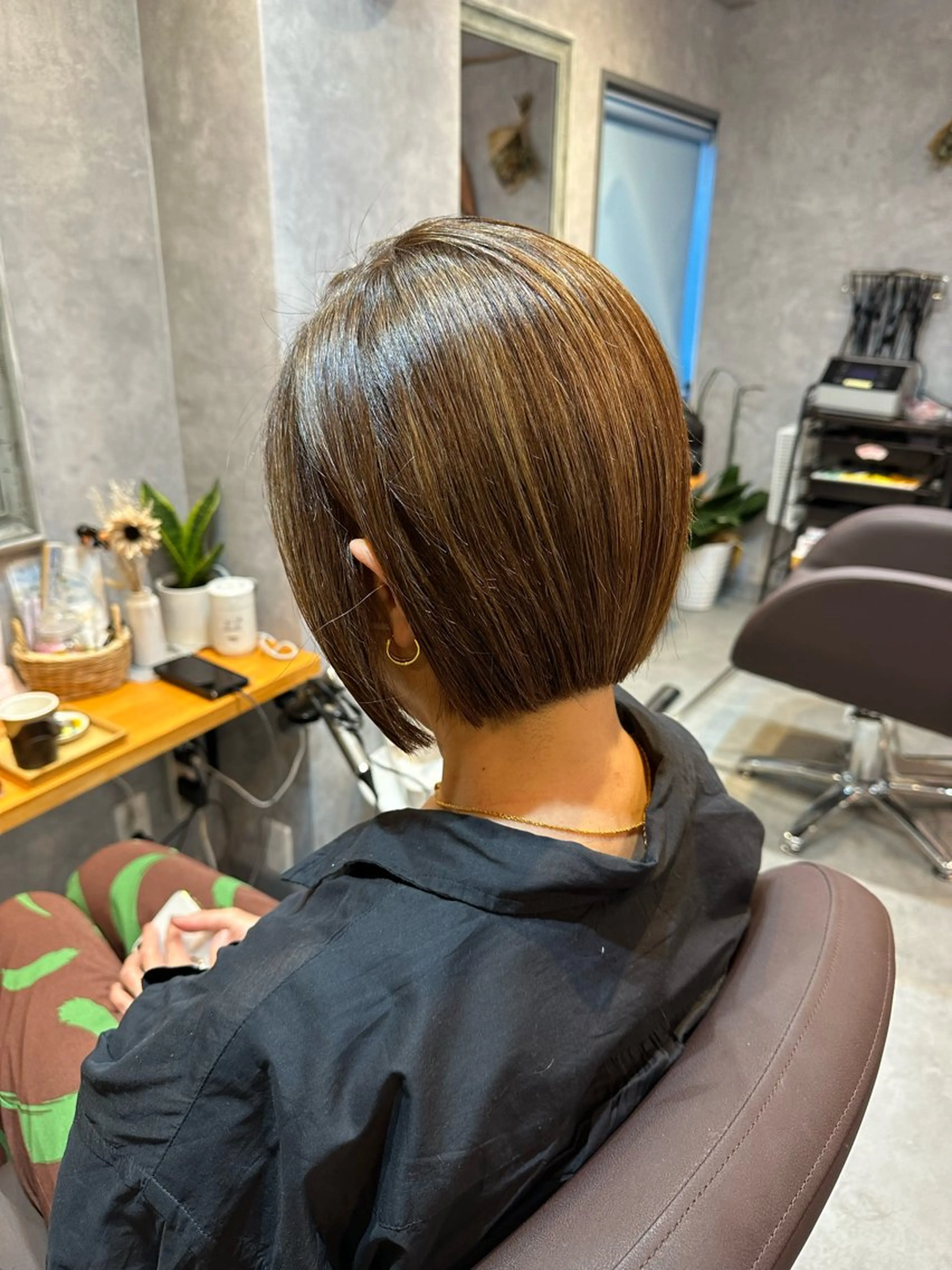 【全員】ハイライトオンカラー+トリートメントの写真