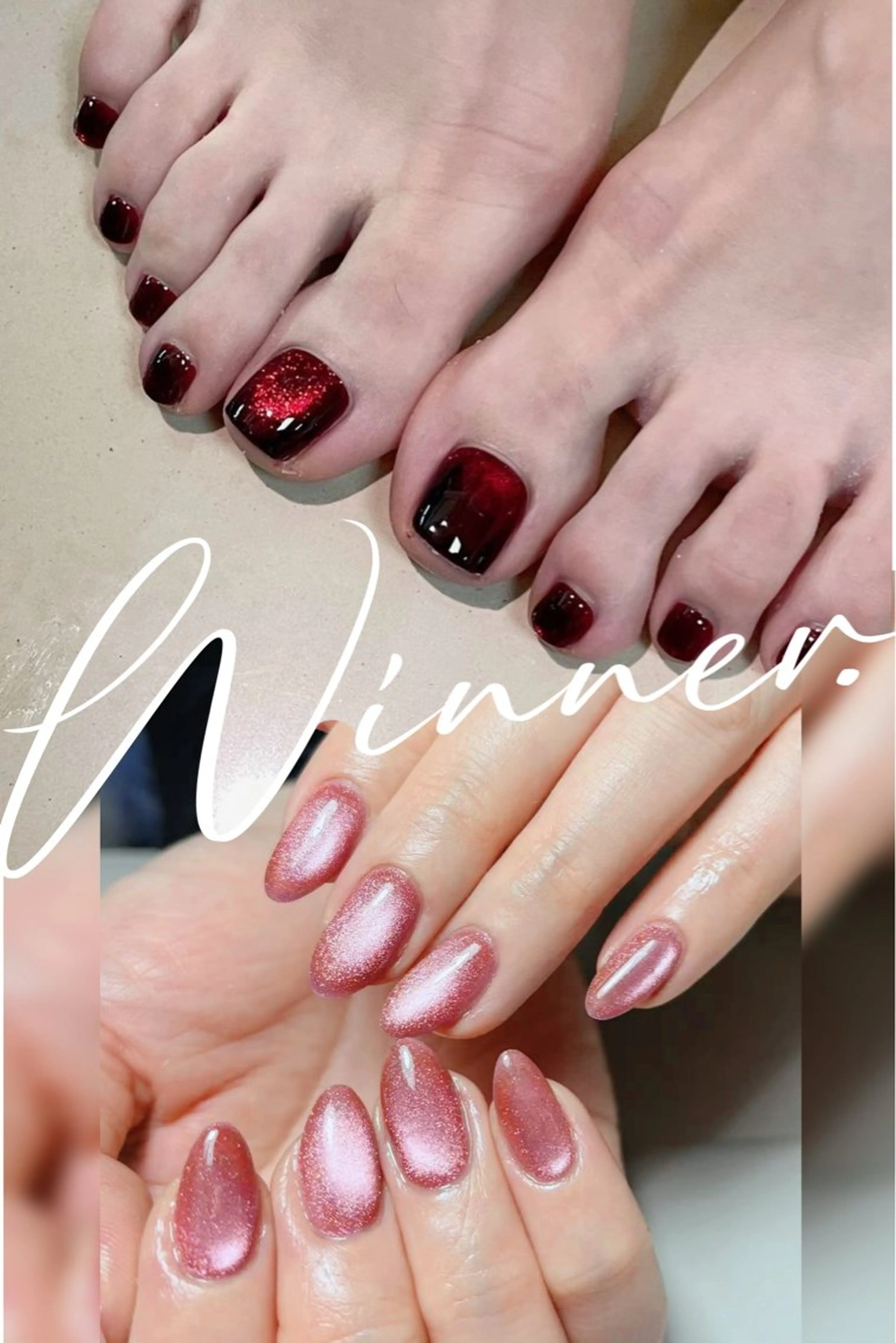 大人気マグネットワンカラー　ハンドandフット初回オフ込みの写真