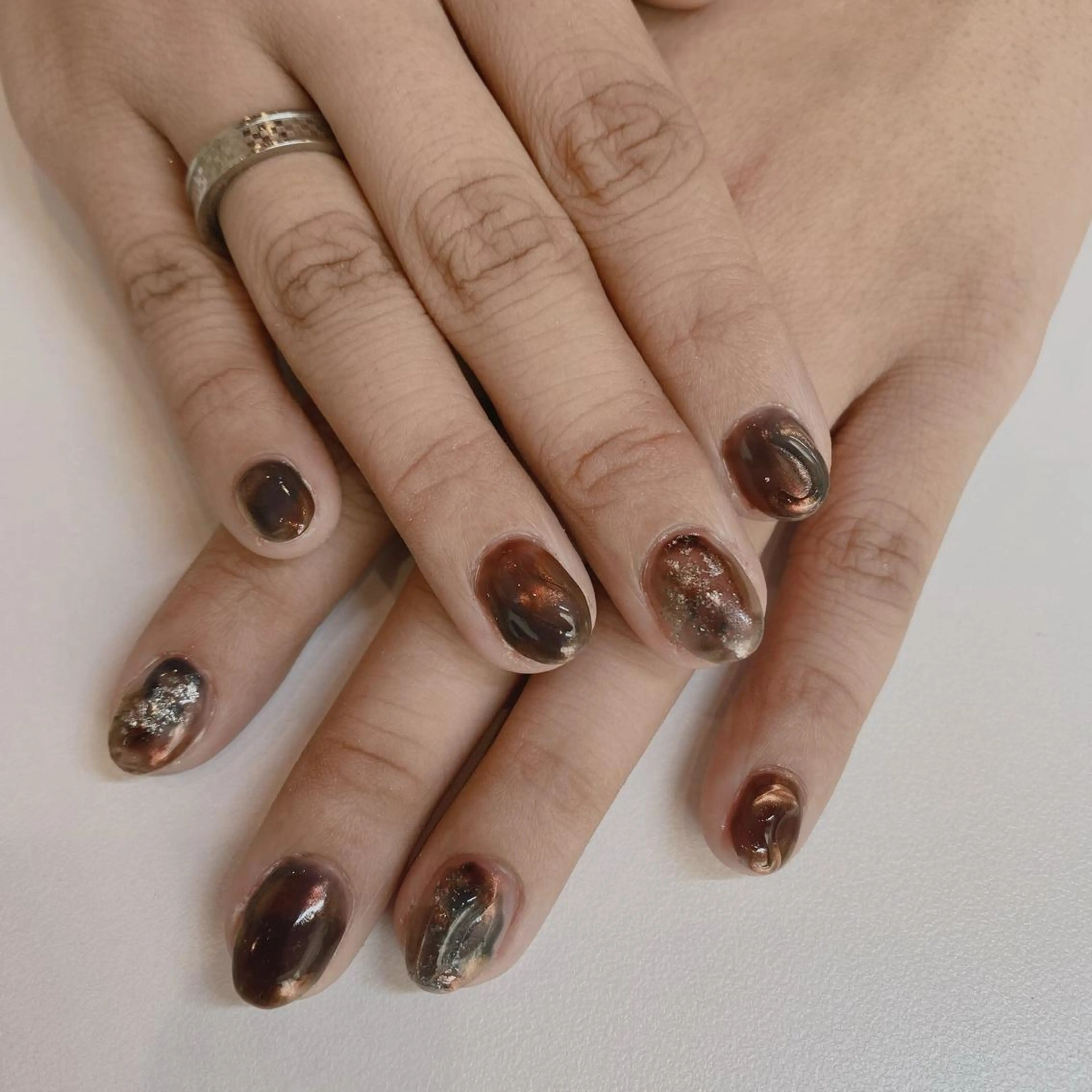 ネイル アートネイル オオネザワ ユカのヘアスタイル