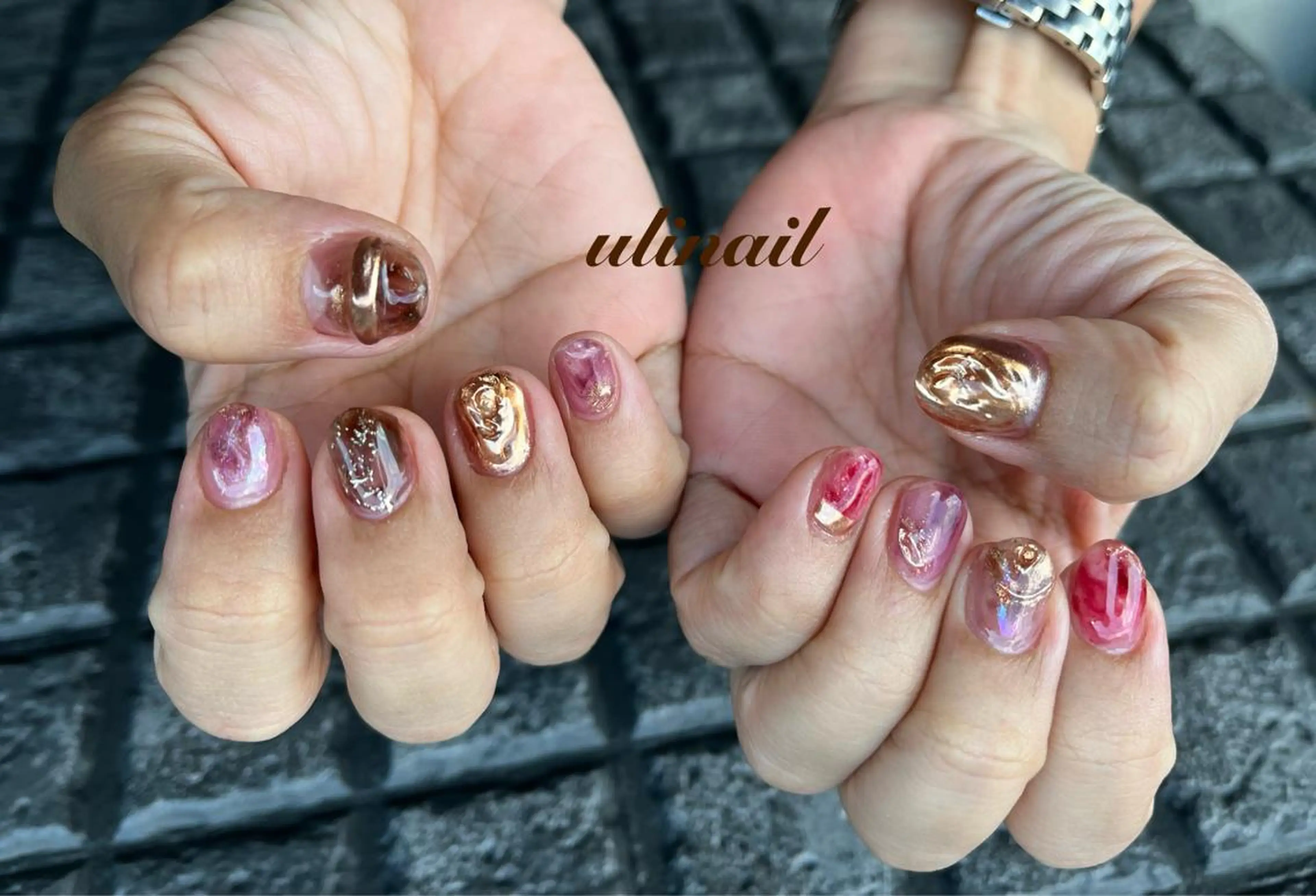 ネイル ハンドネイル ulinail （ウリネイル）のネイルデザイン