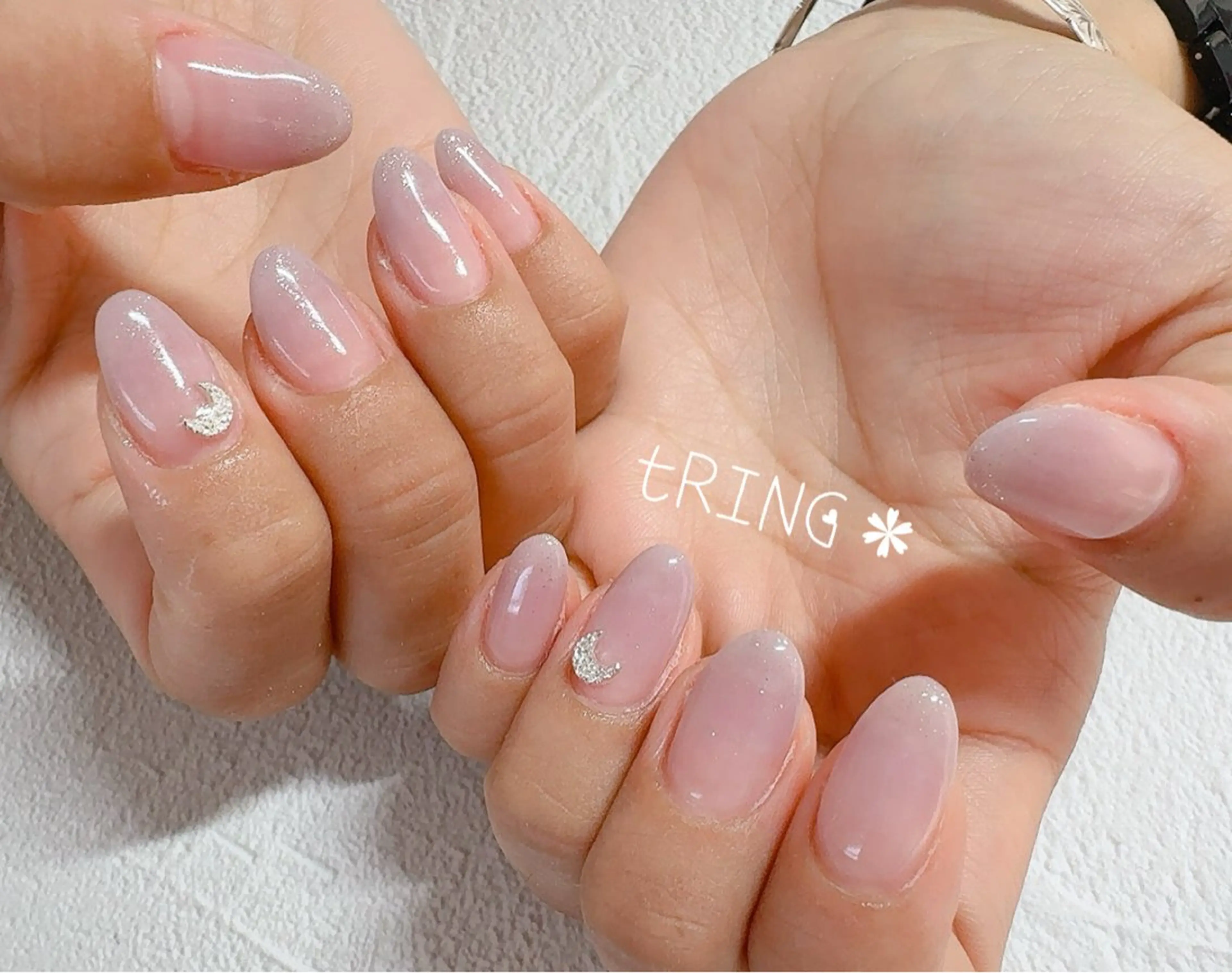 ネイル ハンドネイル tRING＊ しいの木台のネイルデザイン