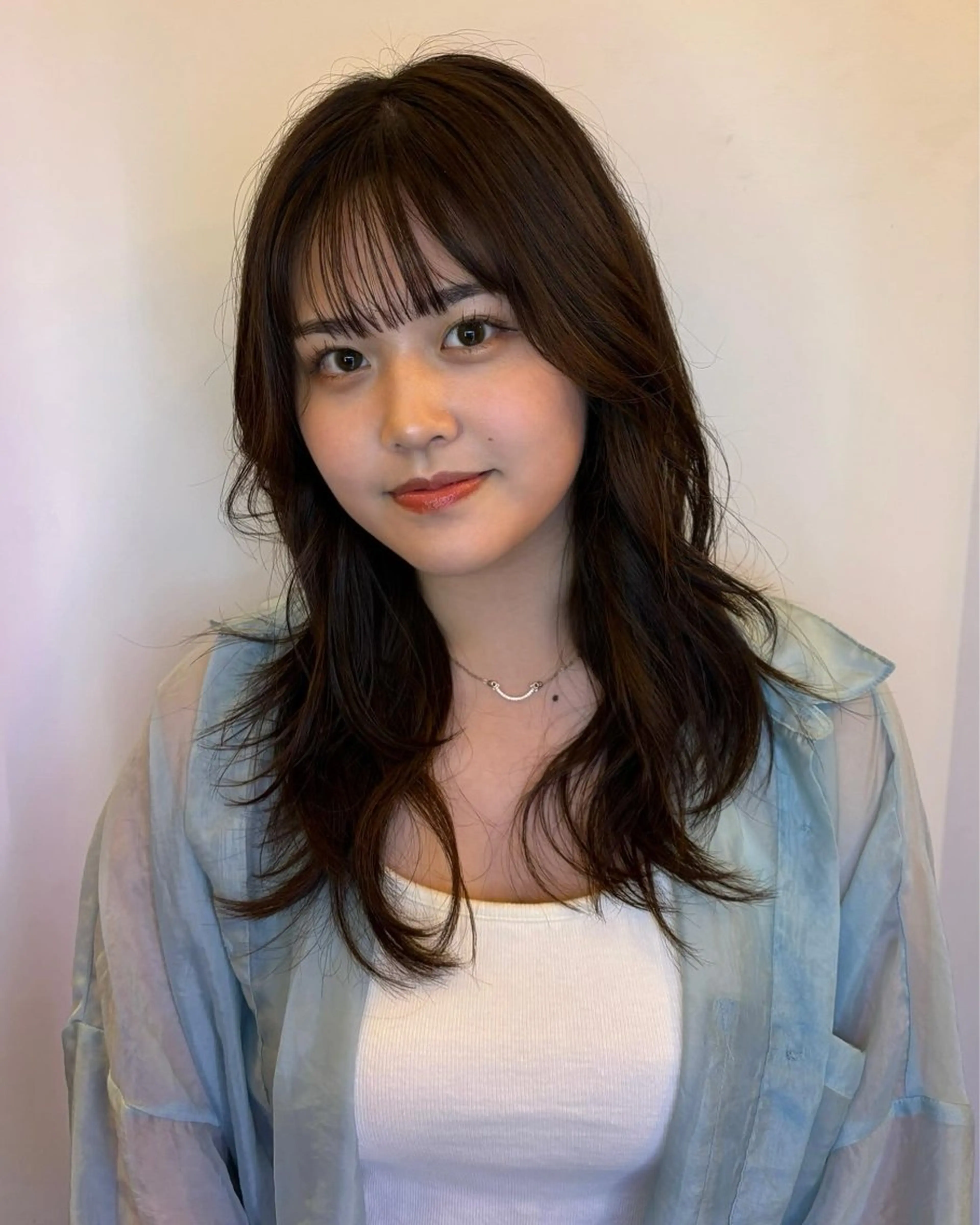 セミロング カラー ヘアアレンジ noya karinのヘアスタイル