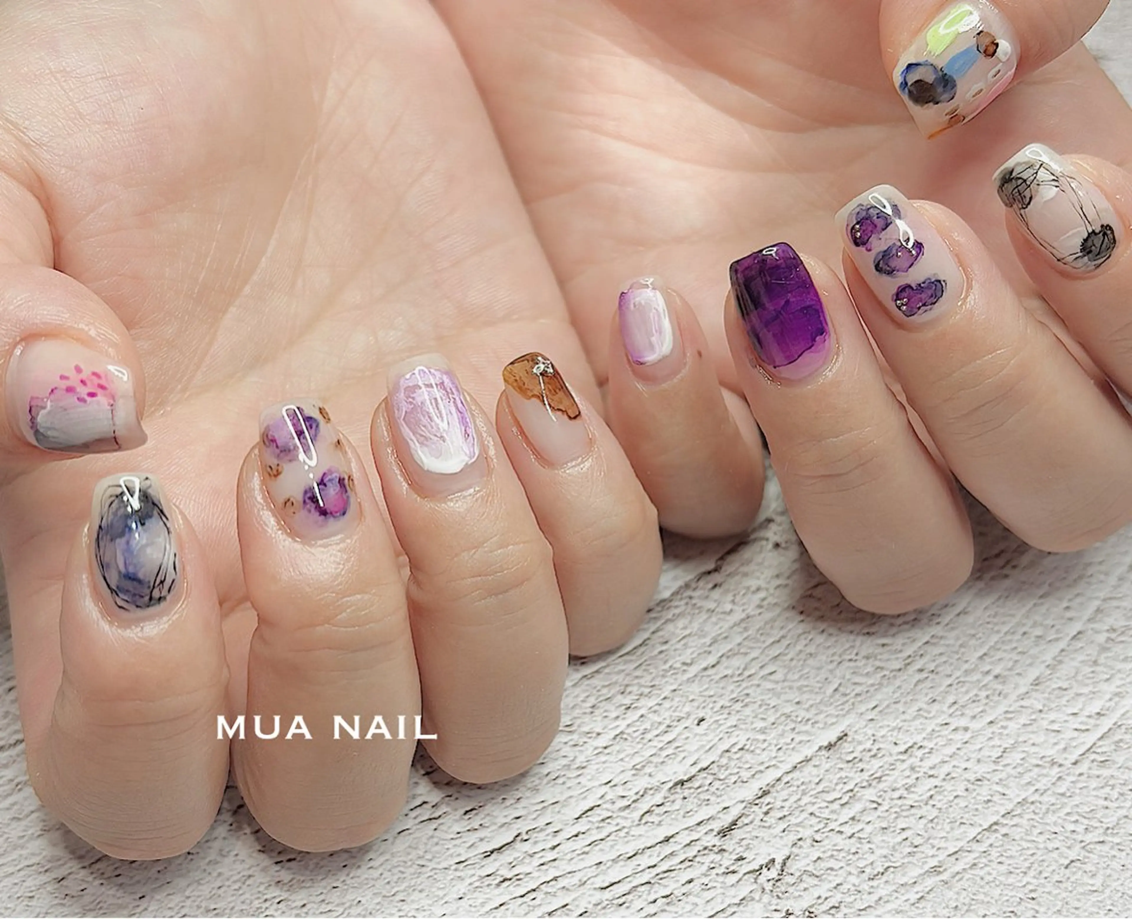 ネイル ハンドネイル mua nail mikiのネイルデザイン