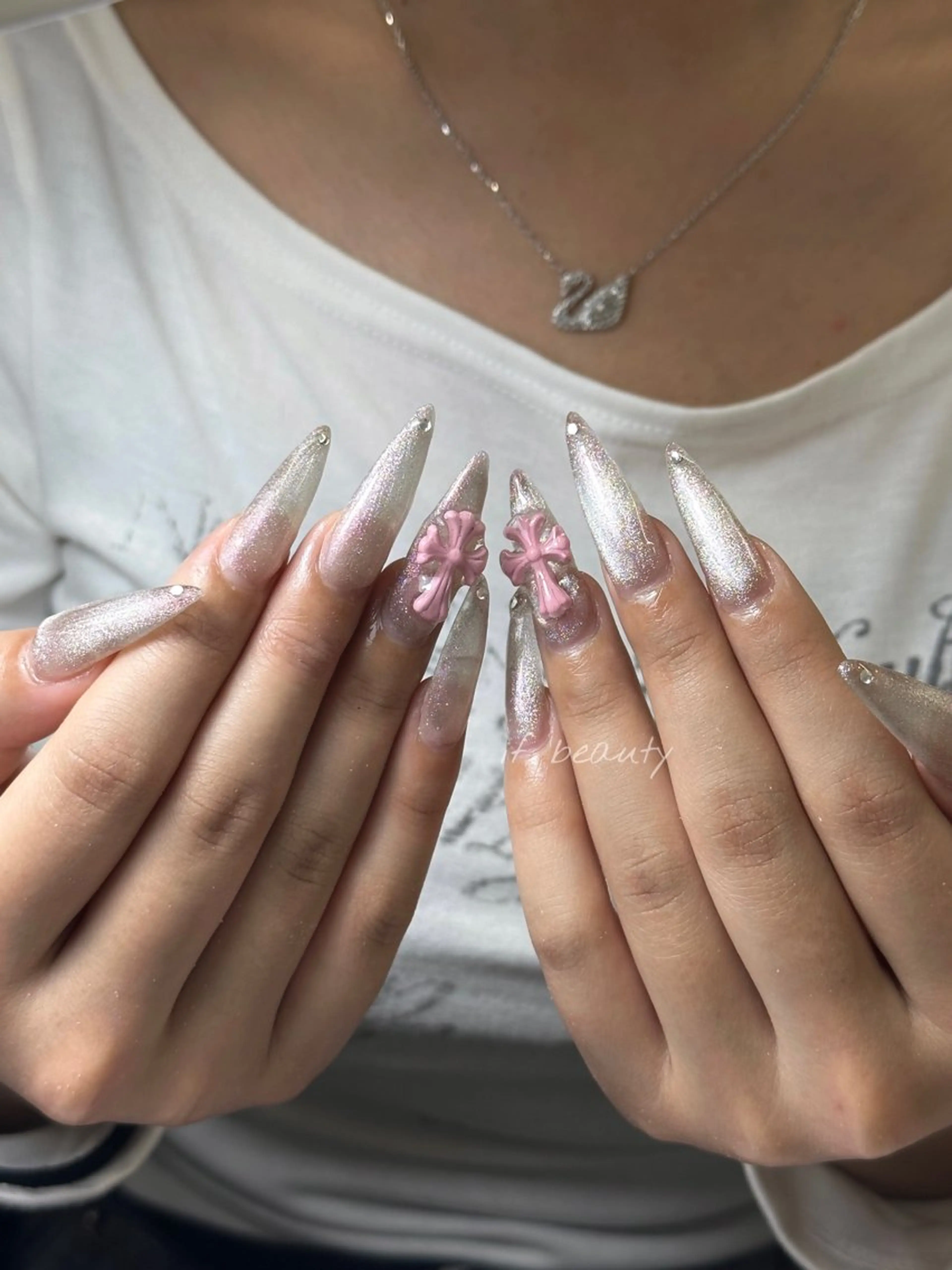 ネイル アートネイル ジェルネイル グラデーション パラジェル ワンホンネイル ハンドネイル if Hair＆Nail Salon所属・IKA /海外ネイル /個性派/ワンホンのネイルデザイン