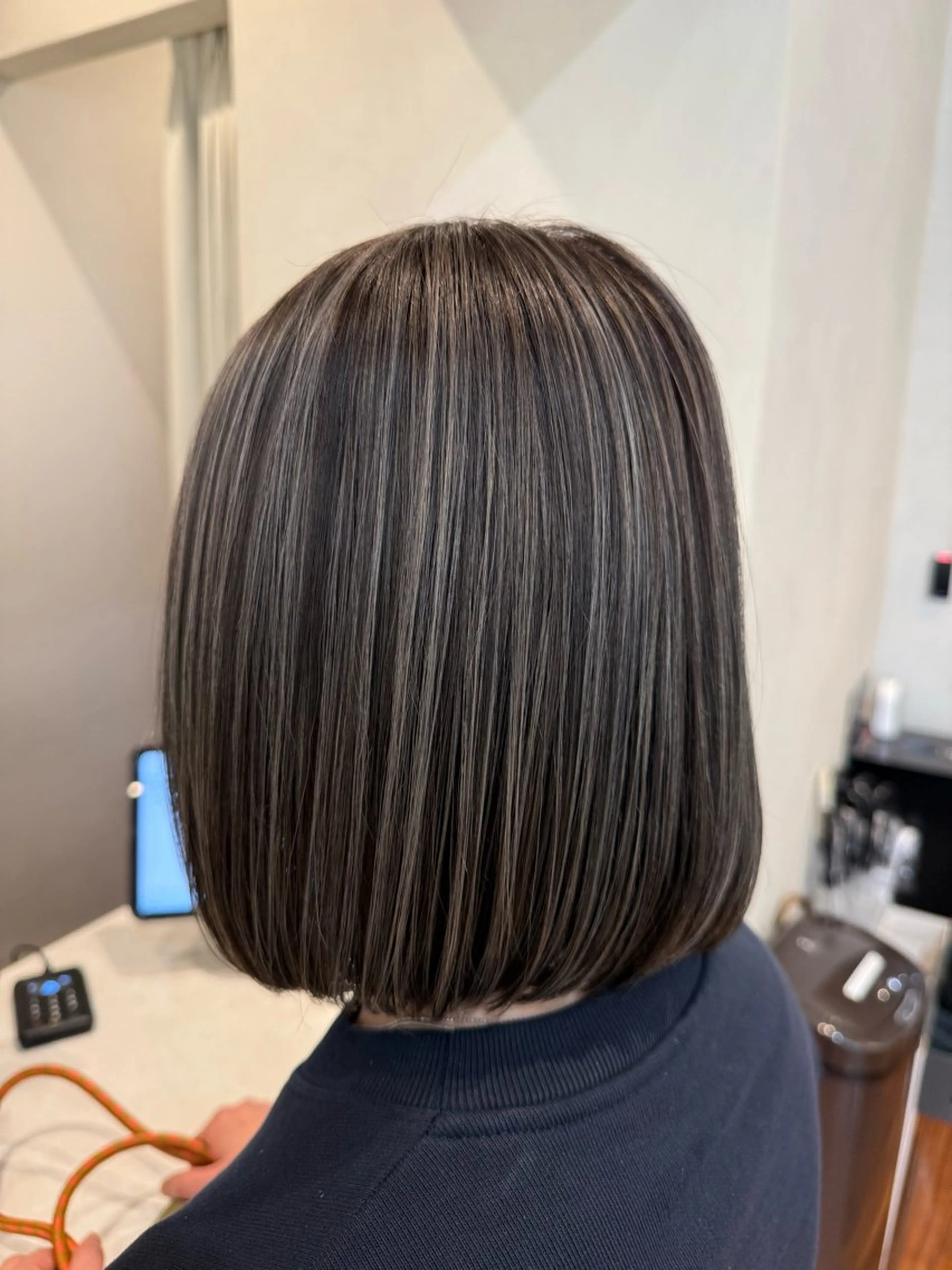 ショート カラー カット ヘアカラー トリートメント nex the salon所属・白髪率別白髪ぼかし /なおき/表参道のヘアスタイル