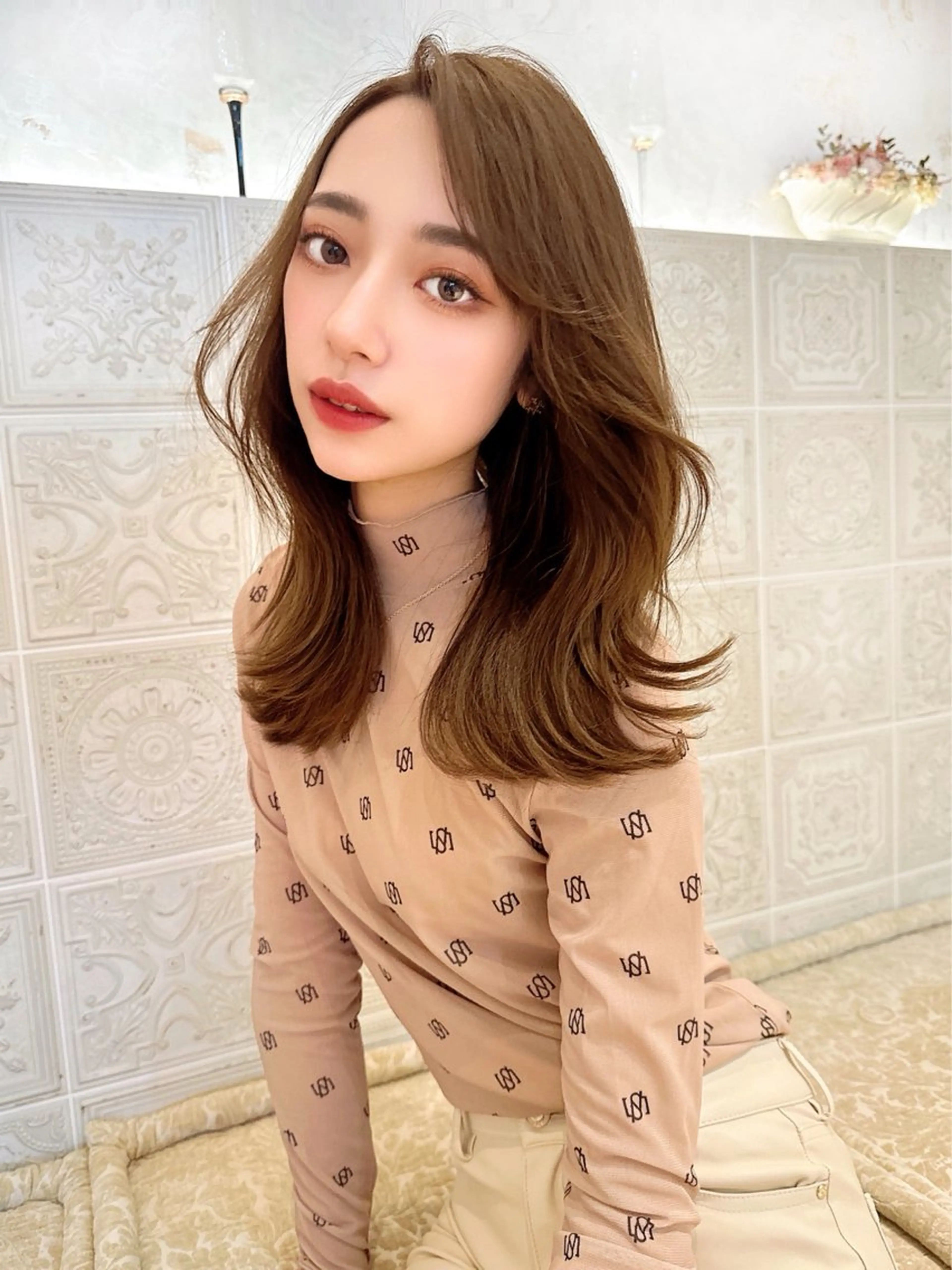 【TV、SNSで話題沸騰】高濃度水素髪質改善&コラーゲン入♡トリートメント+似合わせ小顔カット+髪質改善生カラーの写真