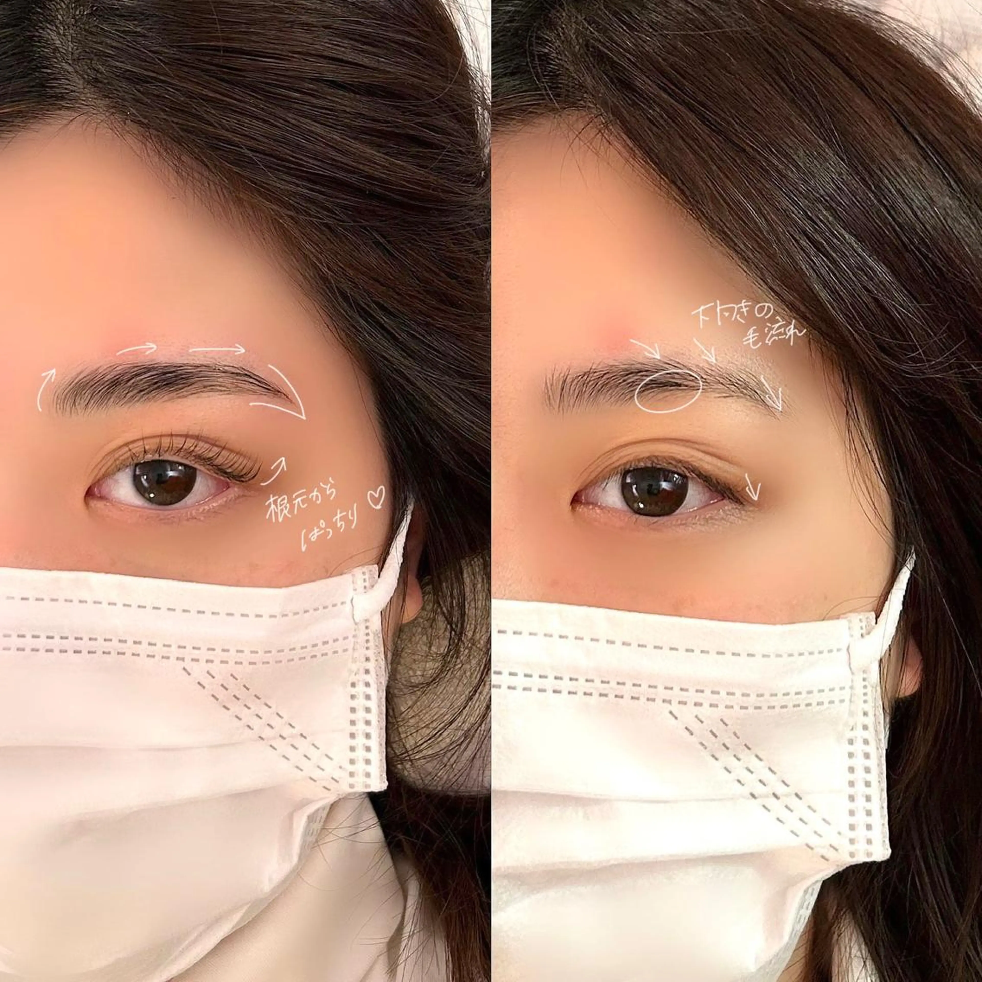 マツエク・マツパ アイブロウ ハリウッドブロウリフト パリジェンヌラッシュリフト 吉祥寺kasumi 🌛eye/browのマツエク・マツパデザイン