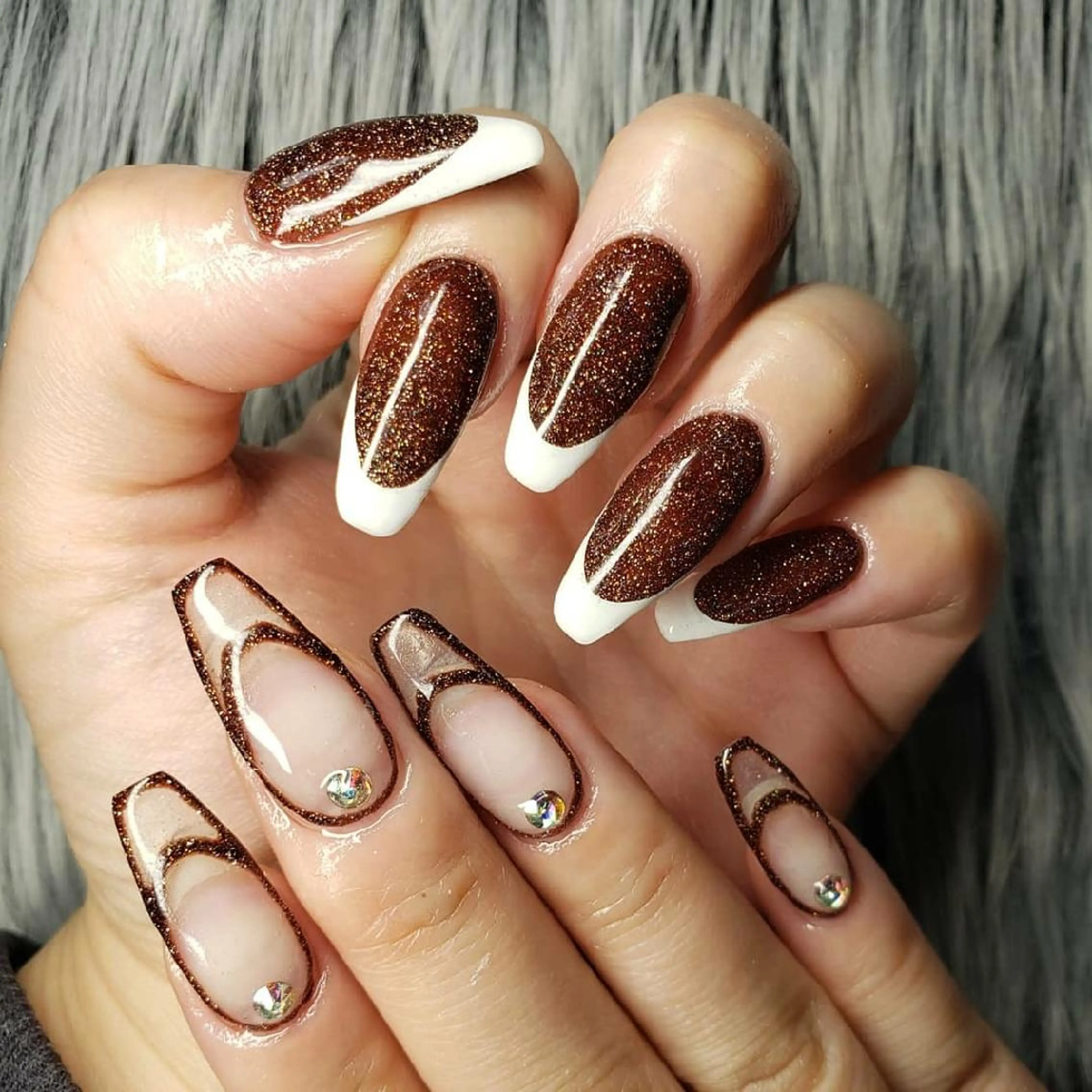 ネイル フラッシュネイル フレンチネイル ニュアンスネイル Nail salon Coco【溝の口駅】のネイルデザイン