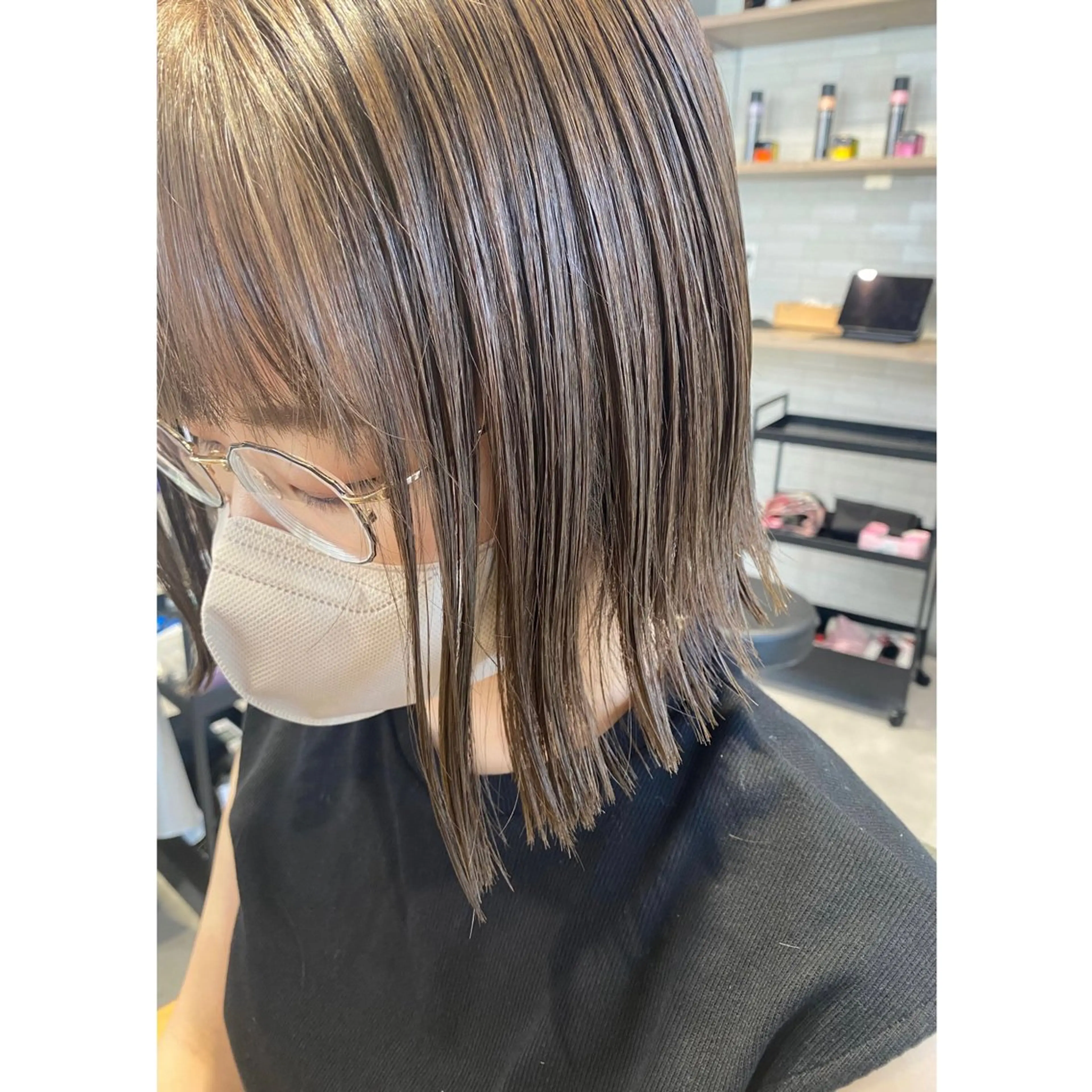 🫧当日限定🫧カット+カラー🩵🩵の写真