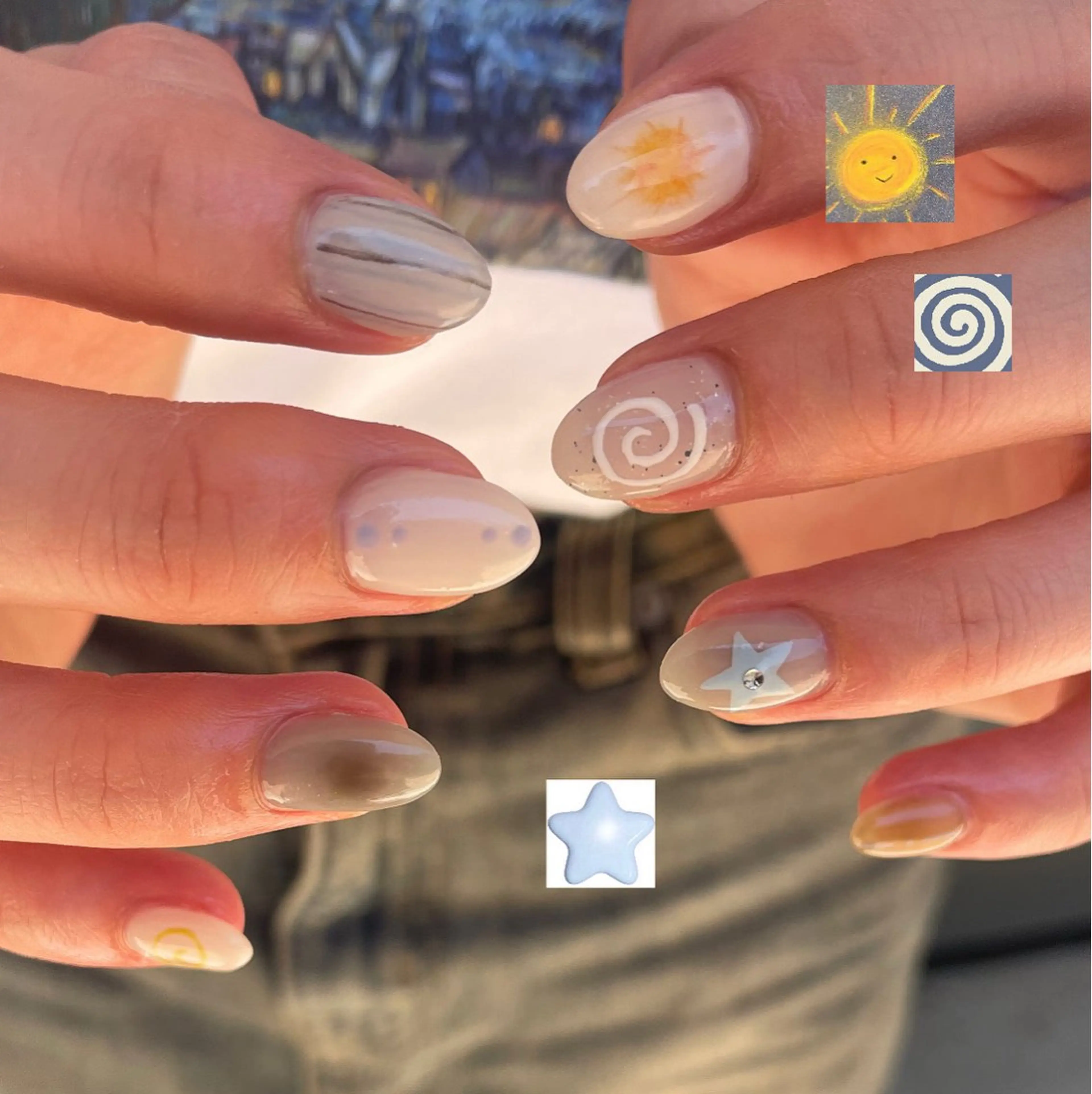 ネイル ハンドネイル RooM tani /個性派ニュアンスのネイルデザイン