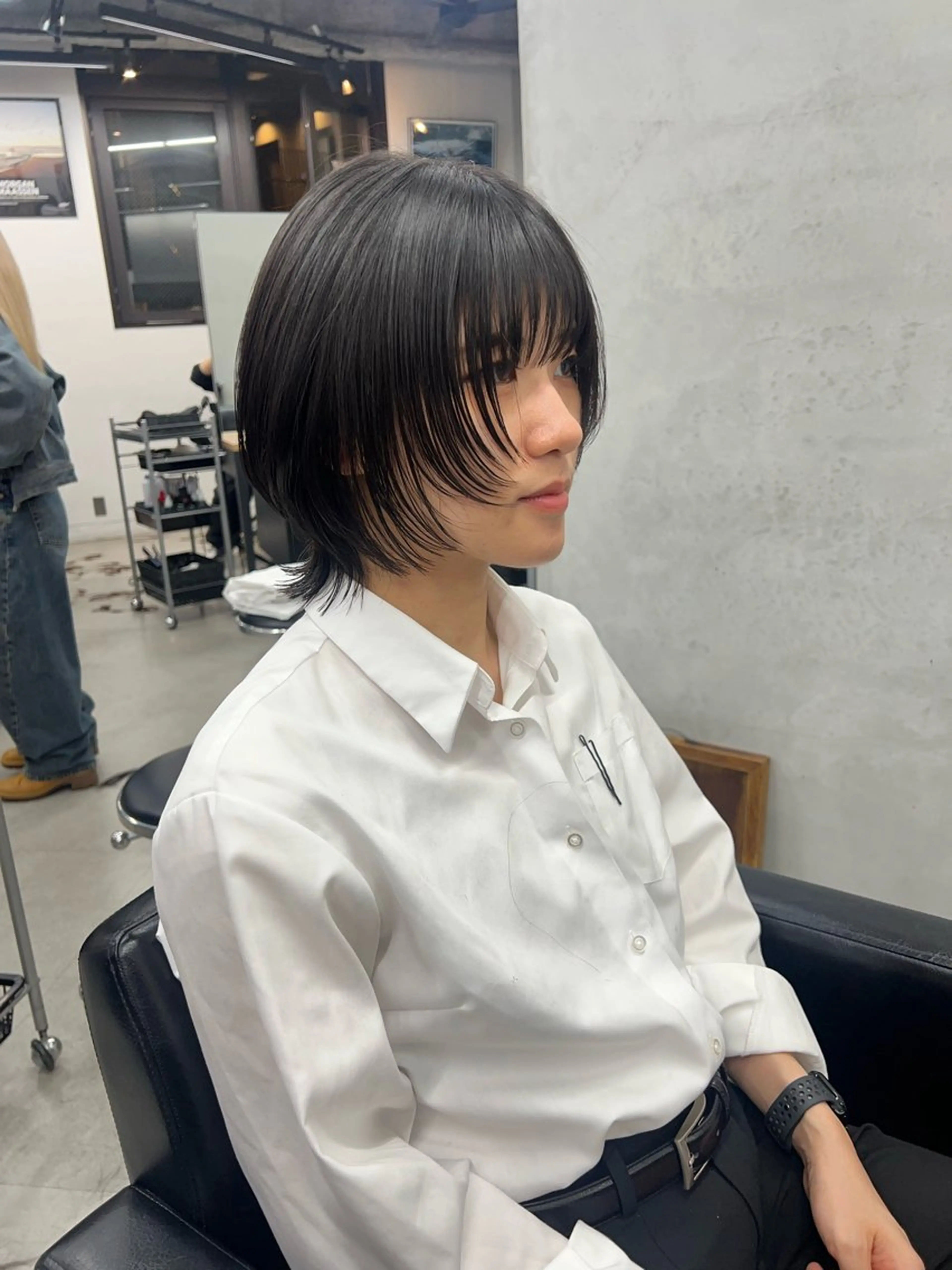 ミディアム 暖色カラー/レイヤー カット☁️MEI☁️のヘアスタイル