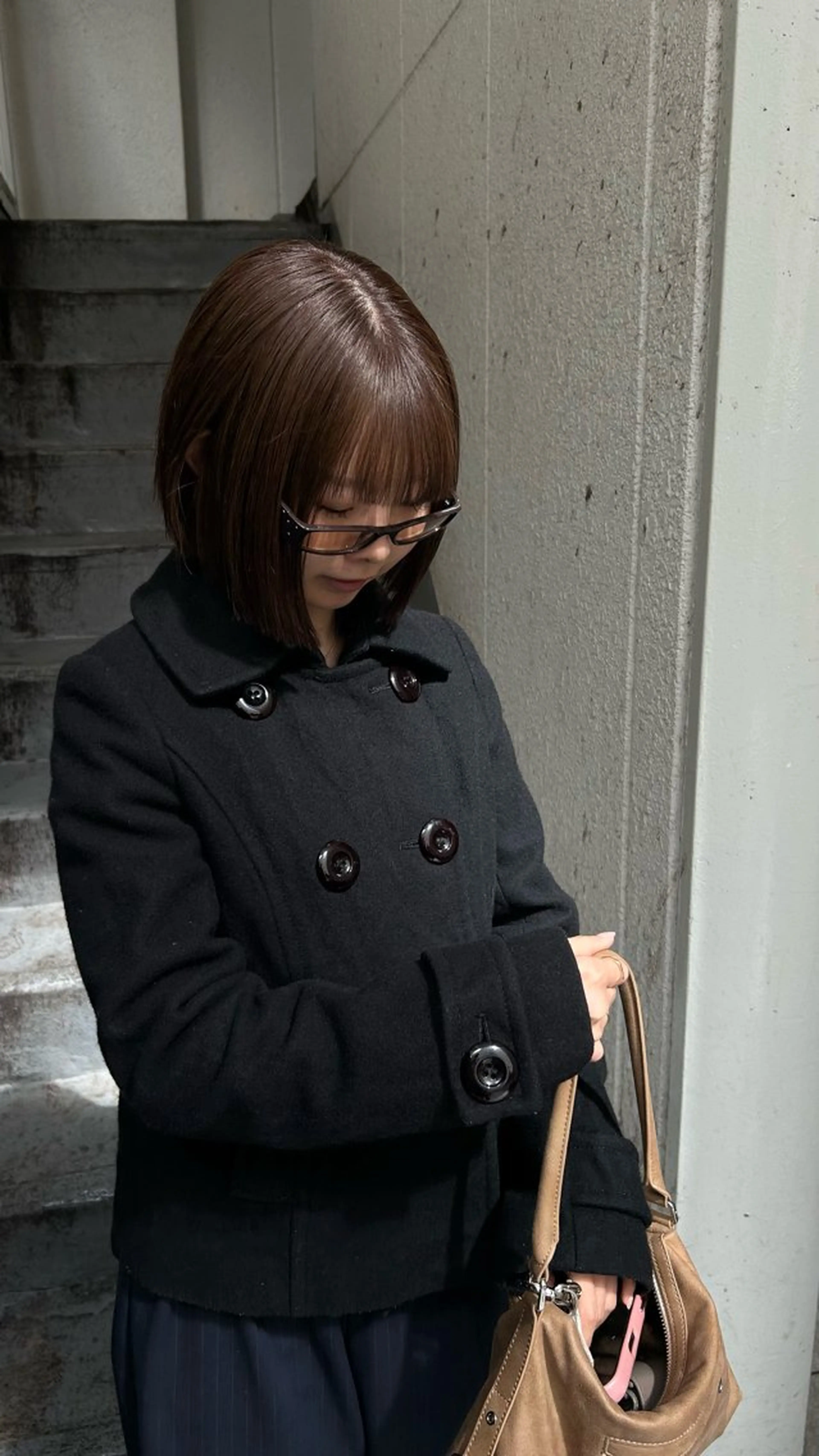 ショート カット ヘアカラー トリートメント 名古屋栄/ブリーチ/ ボブ🧃木下桃嘉のヘアスタイル