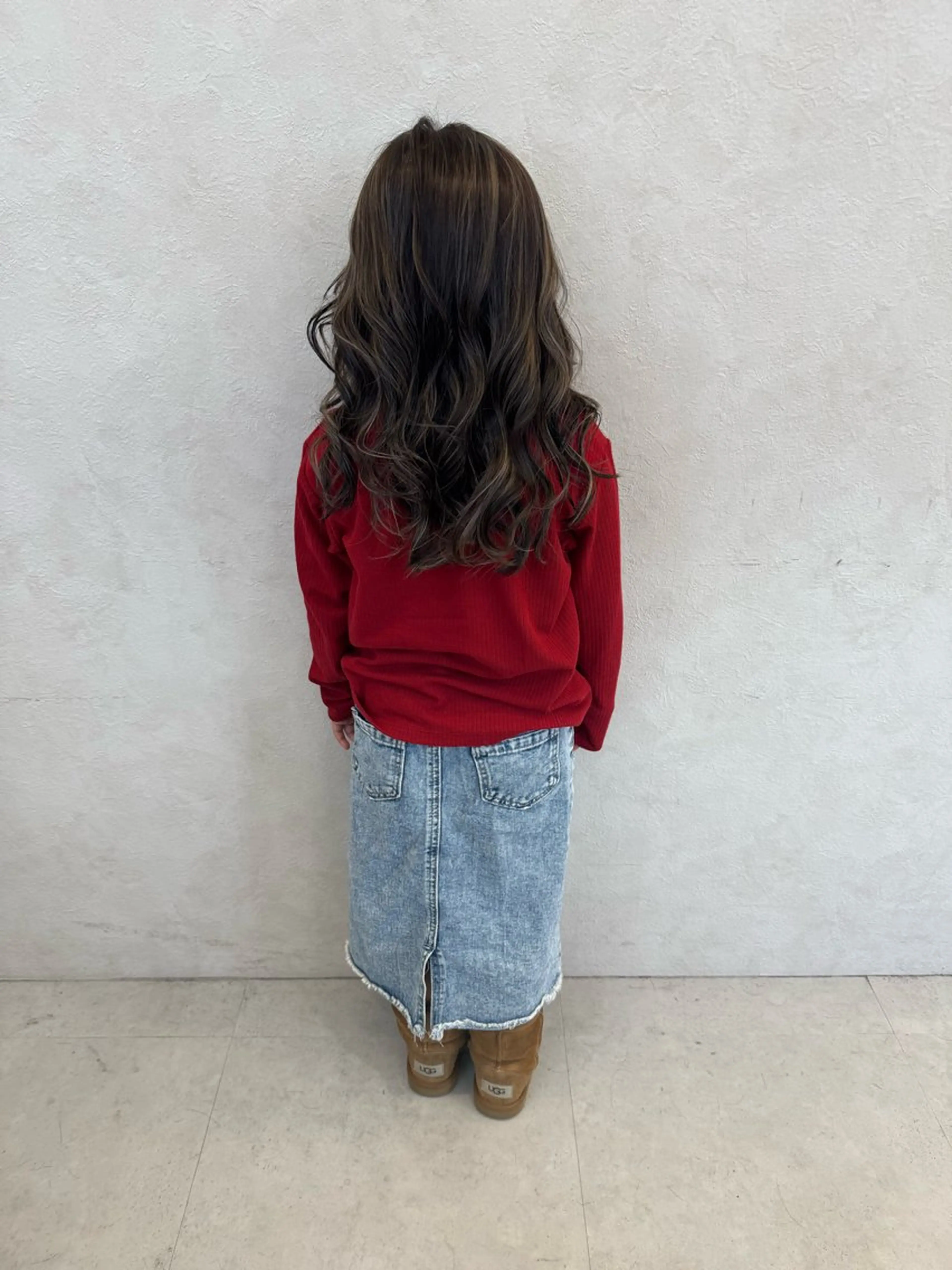 セミロング カラー キッズ SOYON守口ジャガータウン店【ソヨン】所属・AKI 🐉のヘアスタイル